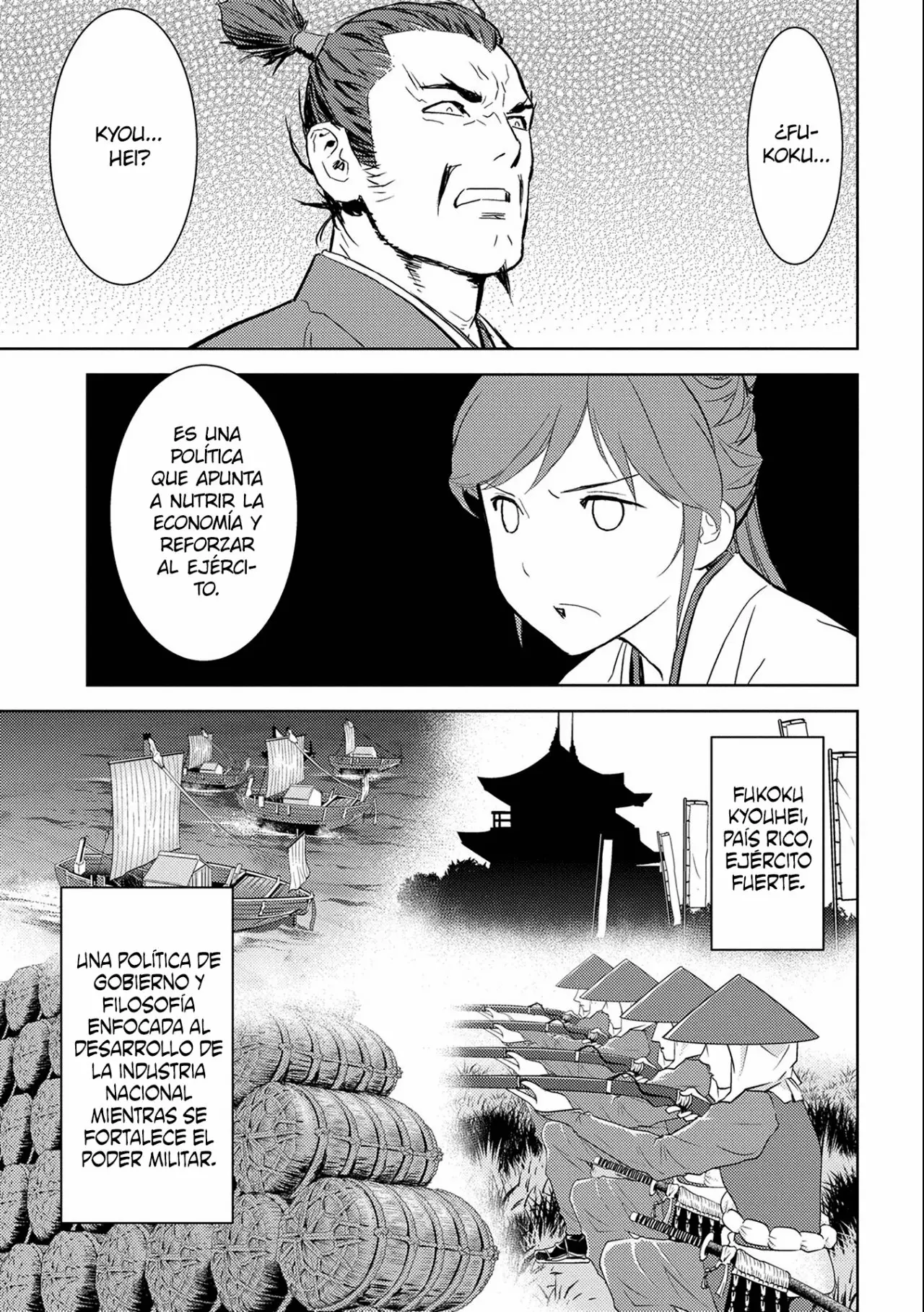 Sengoku Komachi Kuroutan: Noukou Giga Capítulo 5 - Page 19