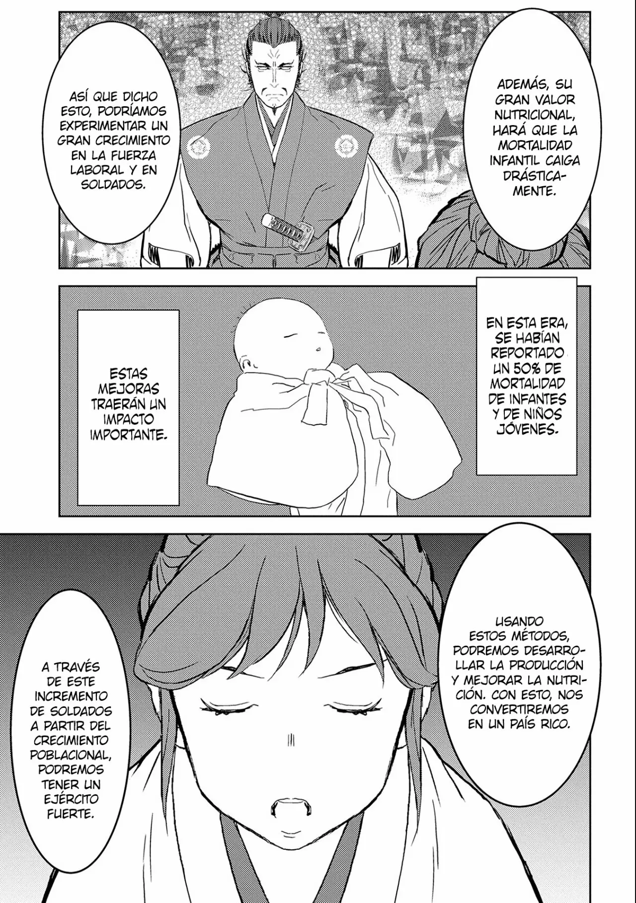 Sengoku Komachi Kuroutan: Noukou Giga Capítulo 5 - Page 21