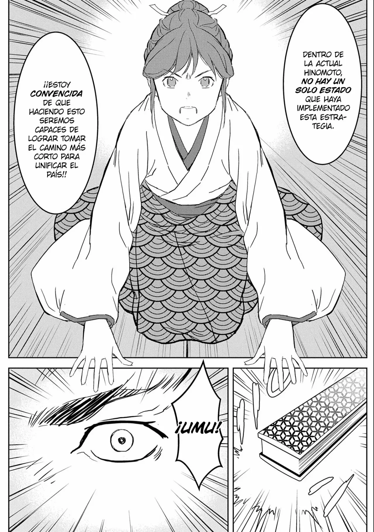 Sengoku Komachi Kuroutan: Noukou Giga Capítulo 5 - Page 22