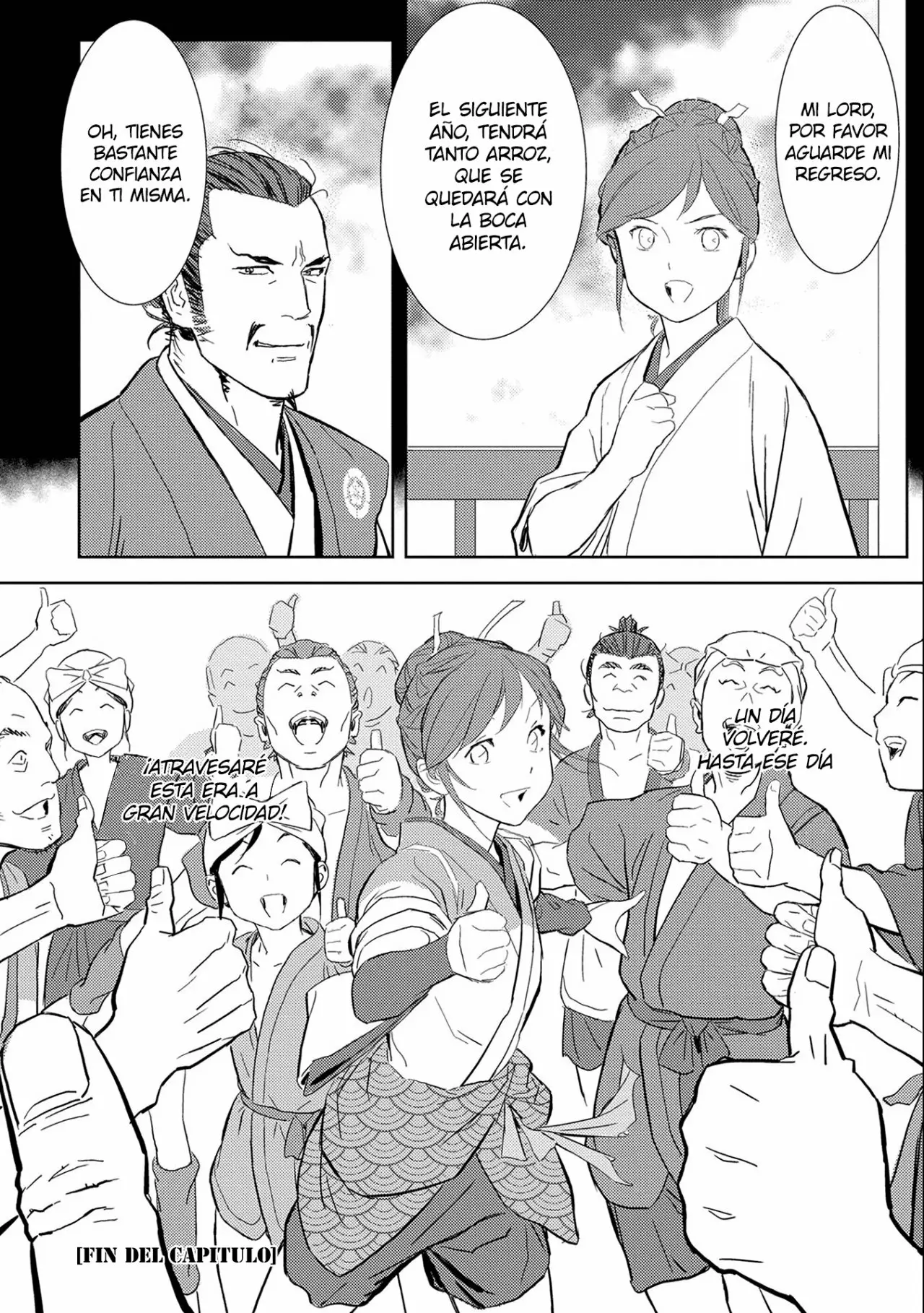 Sengoku Komachi Kuroutan: Noukou Giga Capítulo 5 - Page 36