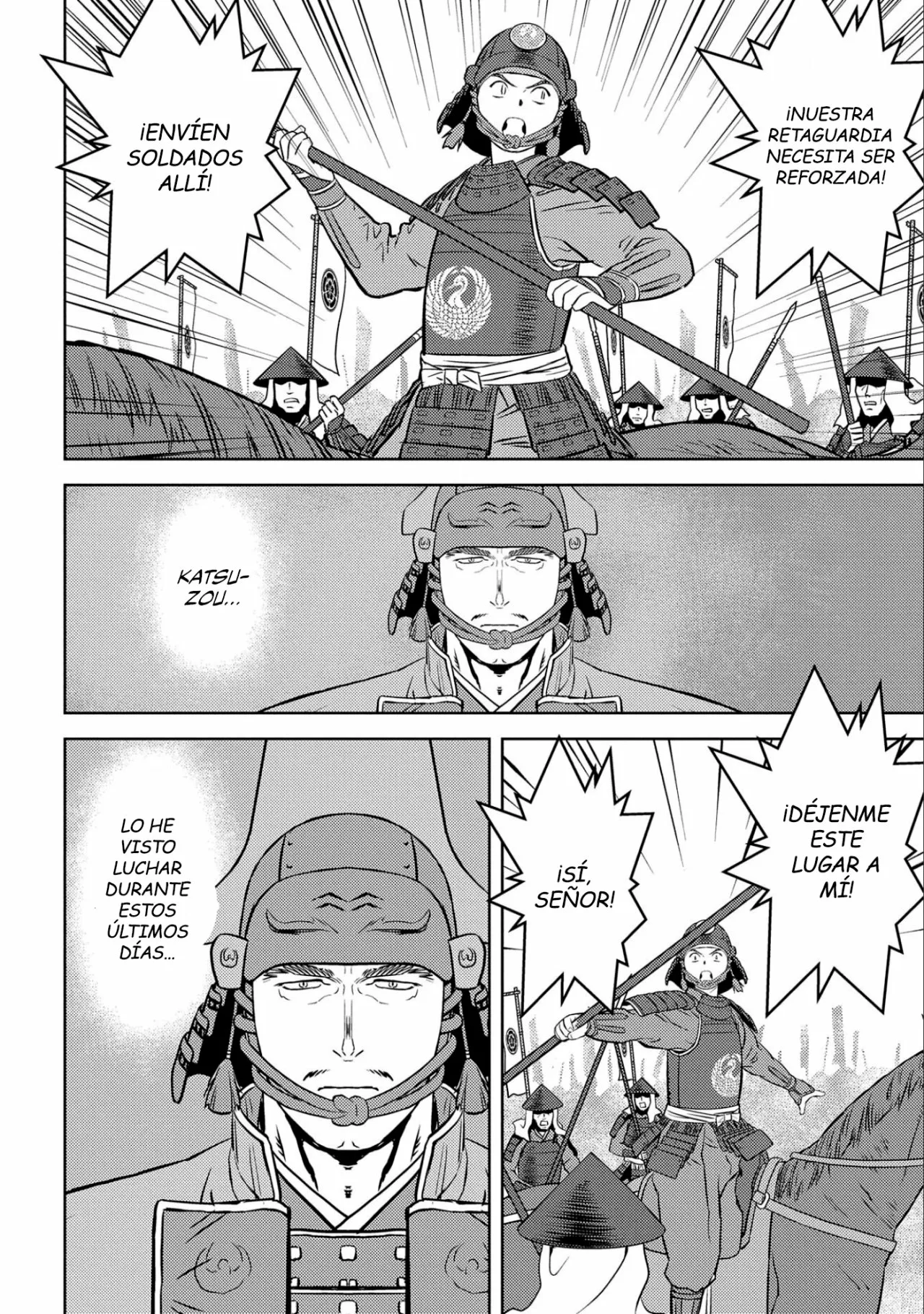 Sengoku Komachi Kuroutan: Noukou Giga Capítulo 50 - Page 19