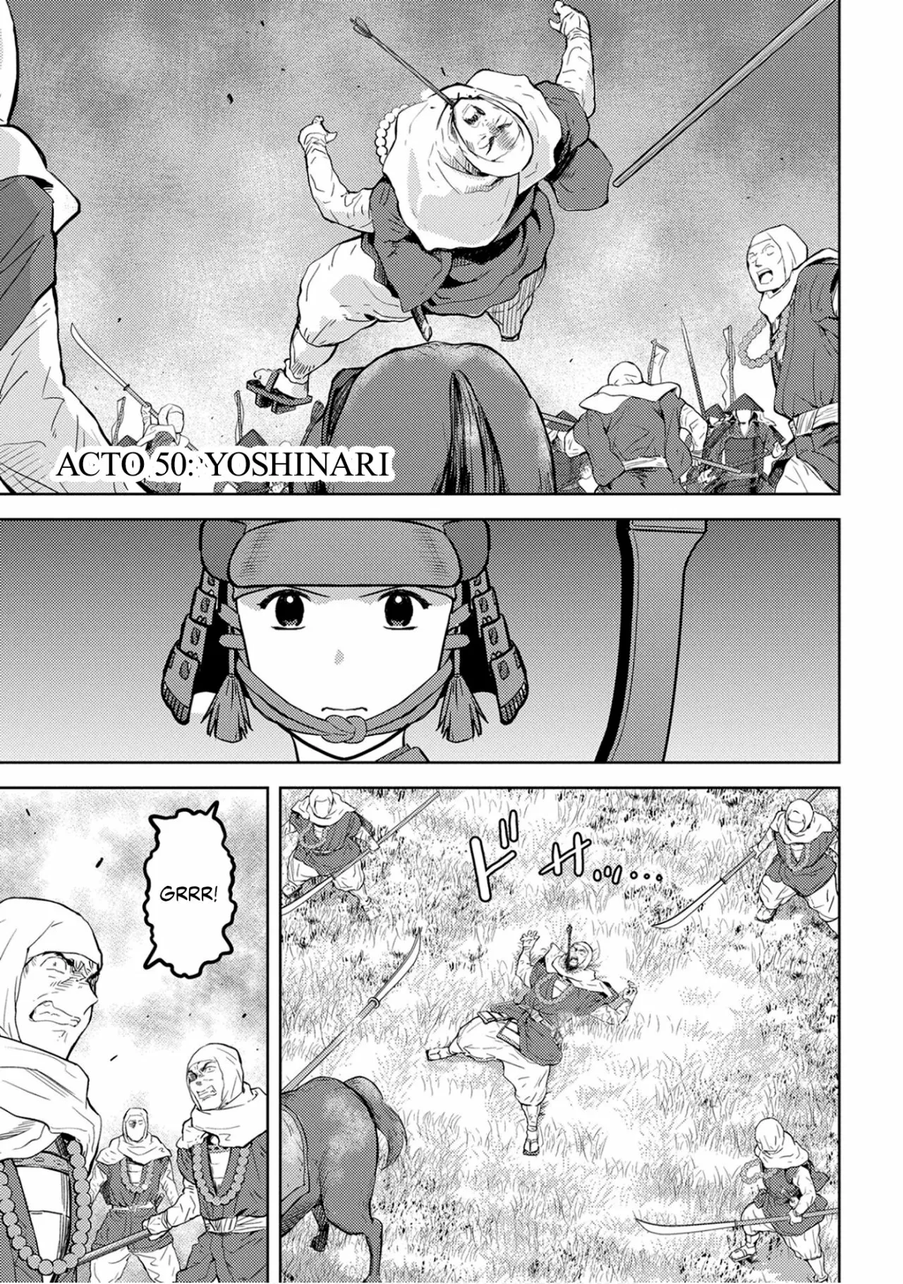 Sengoku Komachi Kuroutan: Noukou Giga Capítulo 50 - Page 2