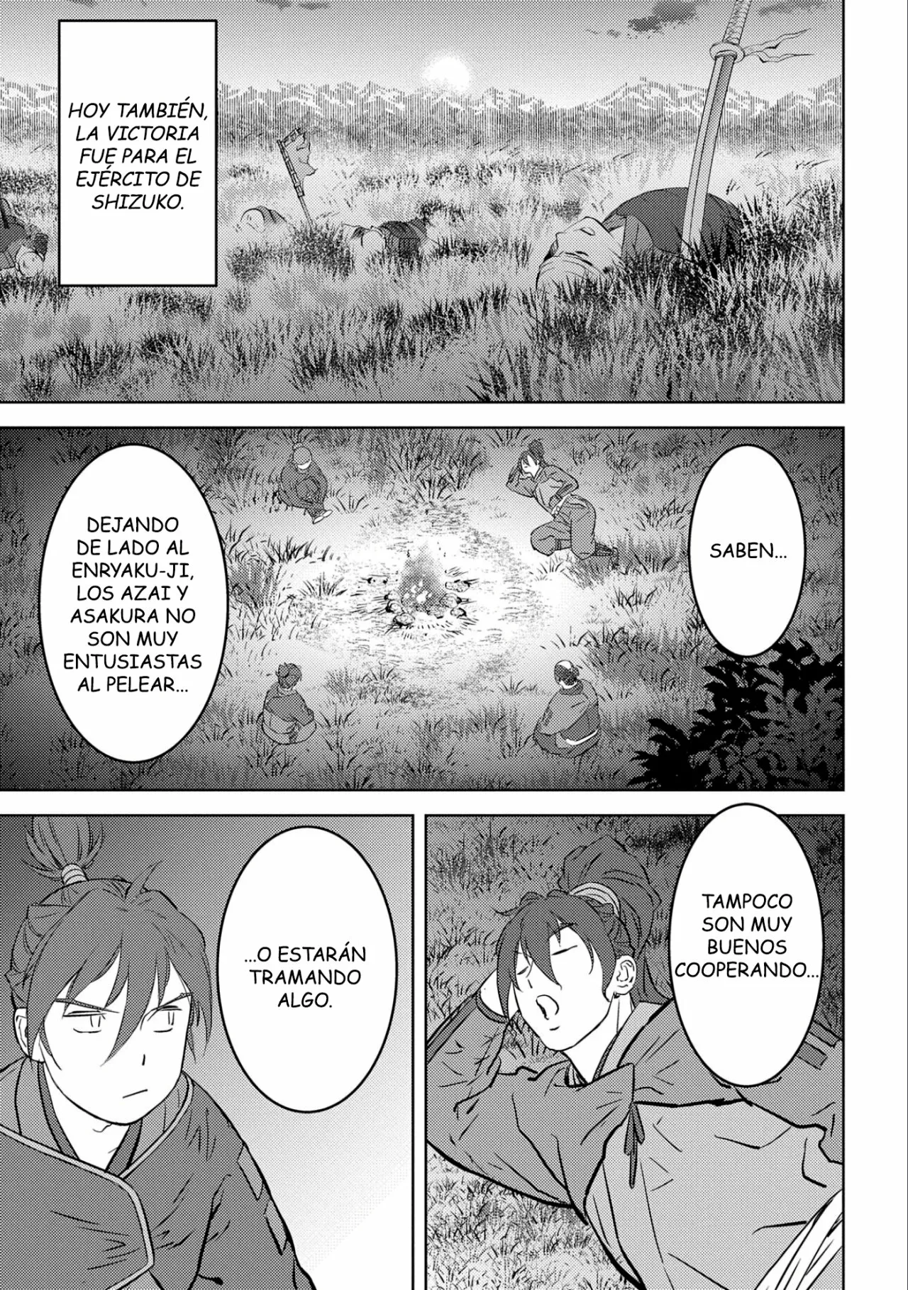 Sengoku Komachi Kuroutan: Noukou Giga Capítulo 50 - Page 22