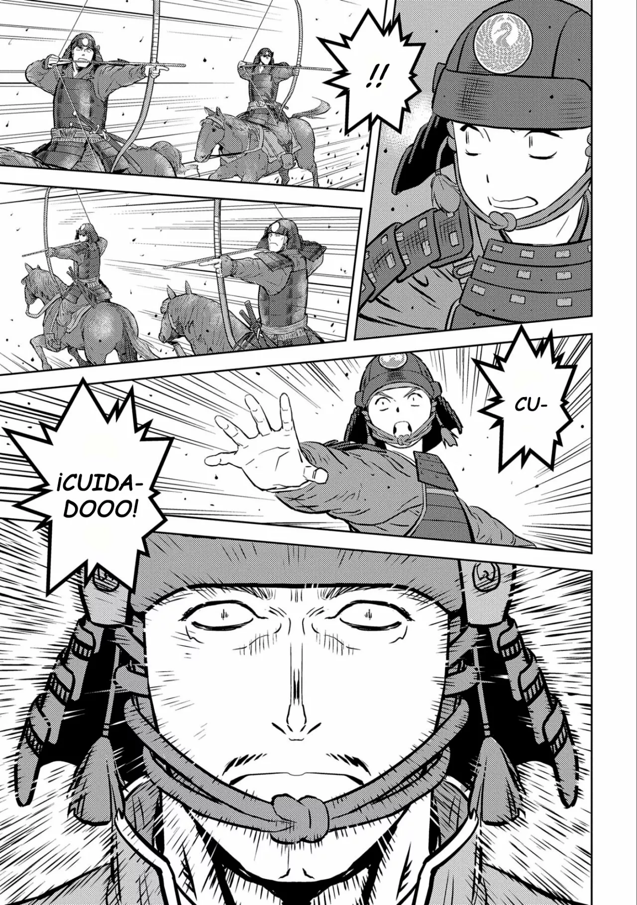 Sengoku Komachi Kuroutan: Noukou Giga Capítulo 50 - Page 32