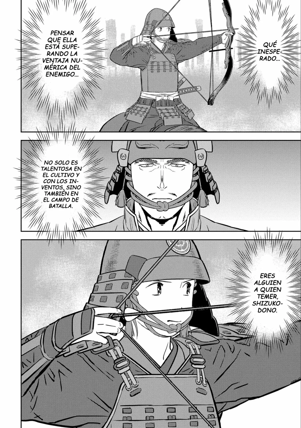 Sengoku Komachi Kuroutan: Noukou Giga Capítulo 50 - Page 5