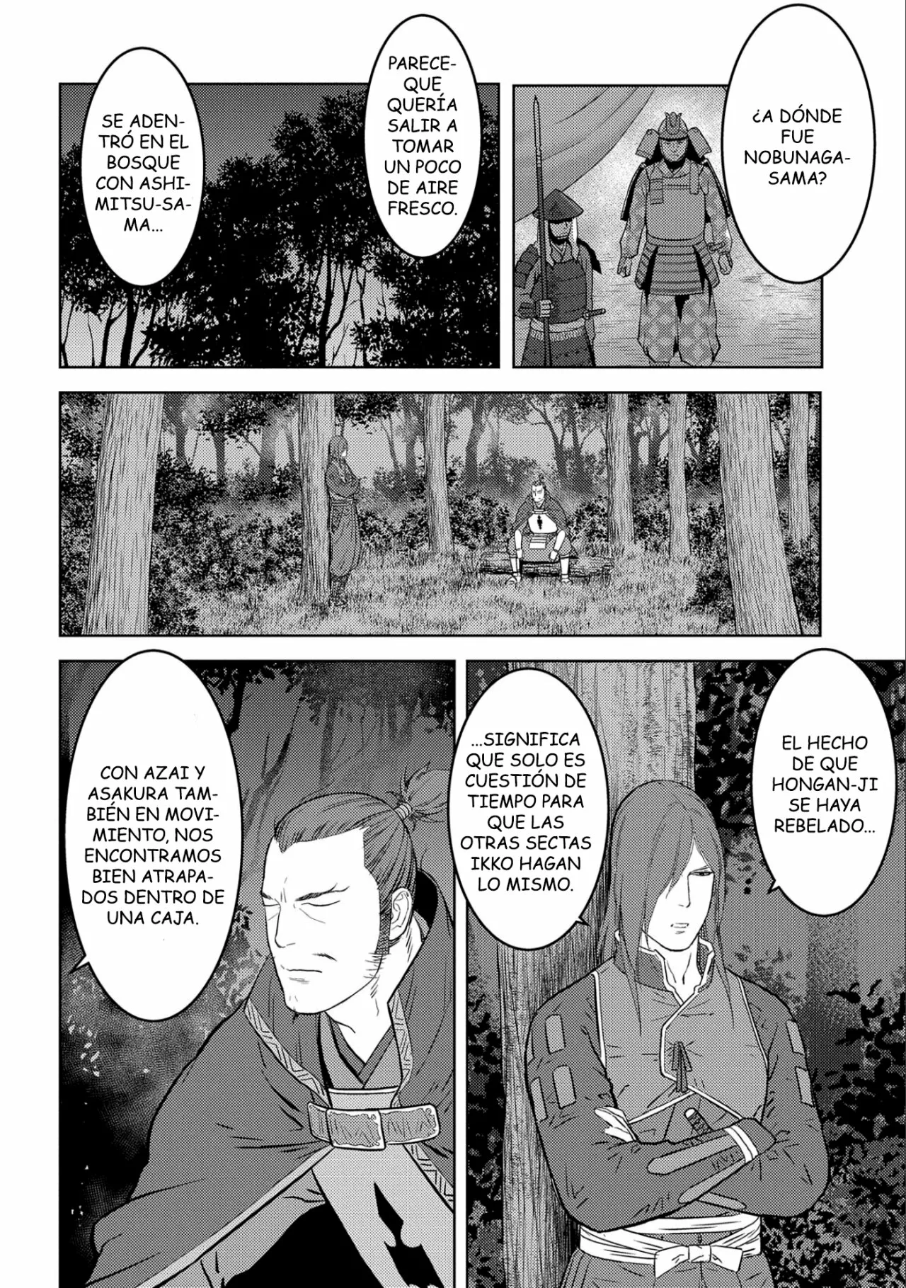 Sengoku Komachi Kuroutan: Noukou Giga Capítulo 50 - Page 7