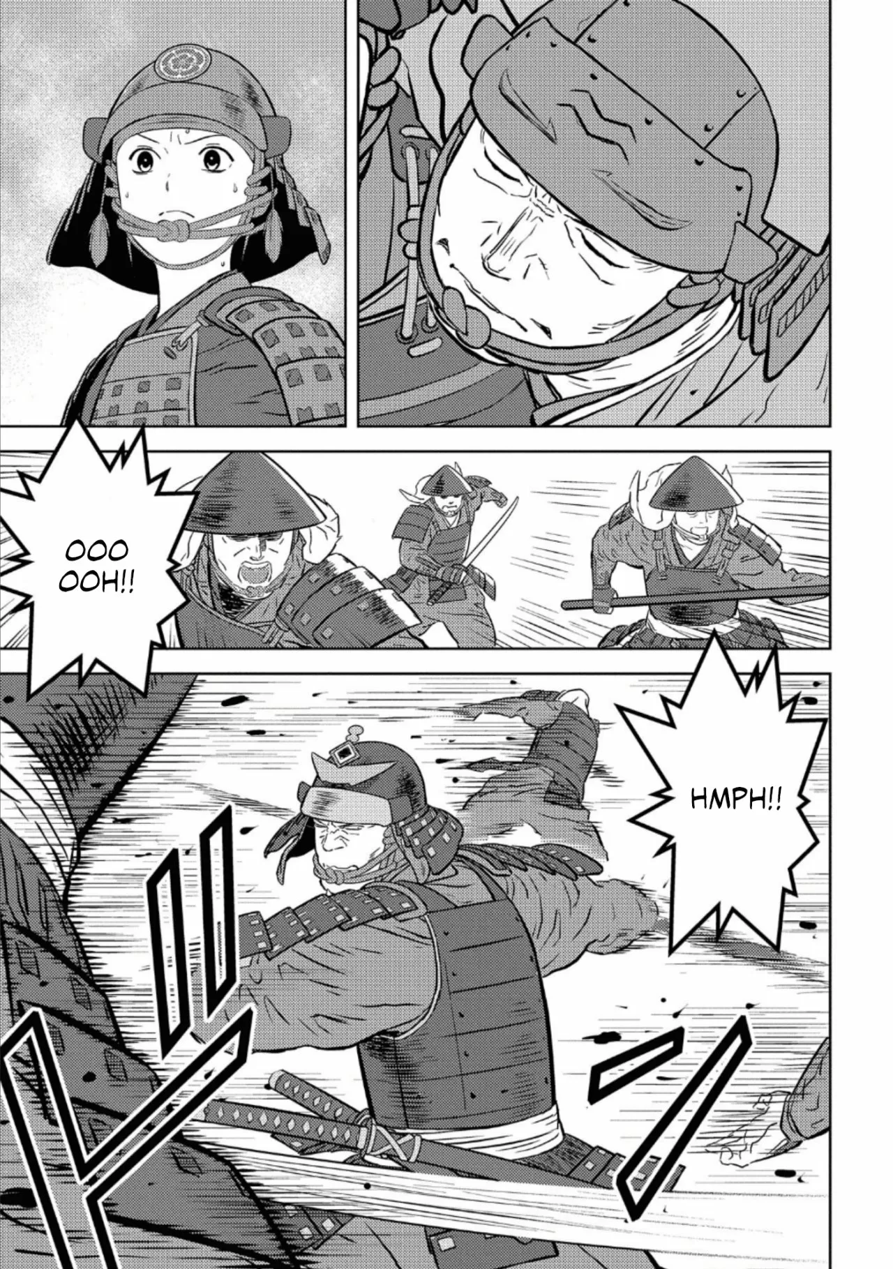 Sengoku Komachi Kuroutan: Noukou Giga Capítulo 51 - Page 10