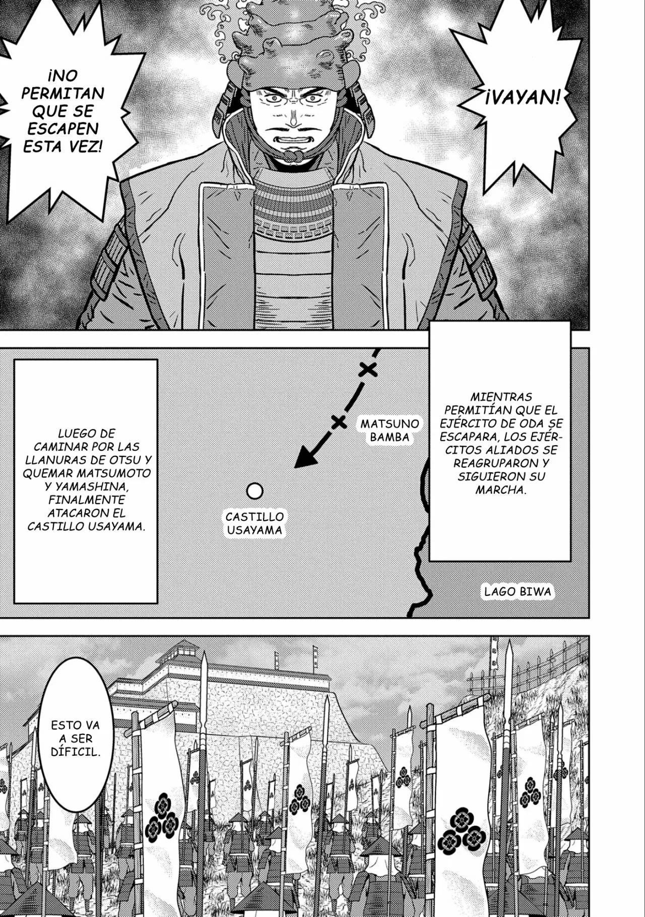 Sengoku Komachi Kuroutan: Noukou Giga Capítulo 52 - Page 4