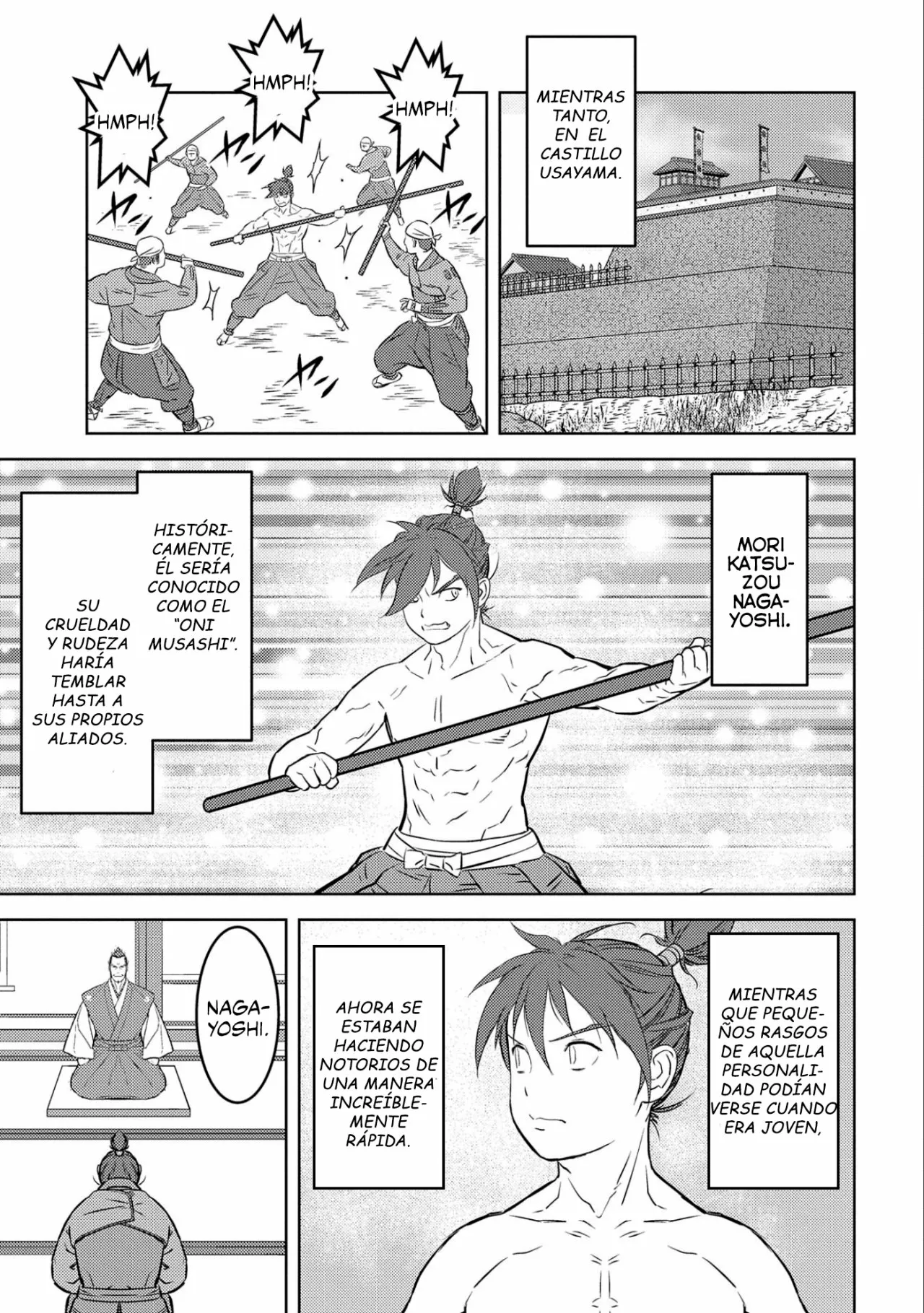 Sengoku Komachi Kuroutan: Noukou Giga Capítulo 53 - Page 16