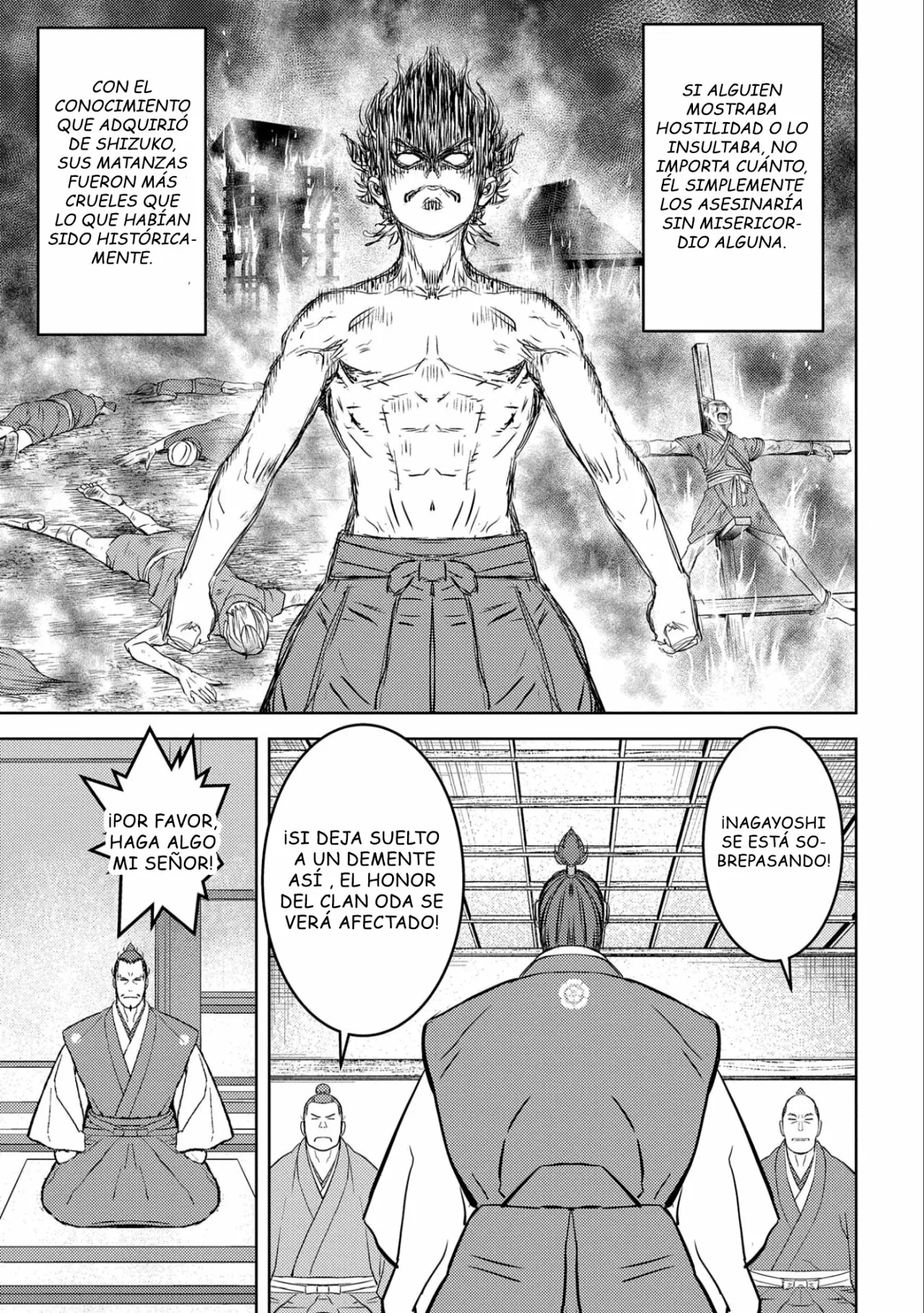 Sengoku Komachi Kuroutan: Noukou Giga Capítulo 53 - Page 22