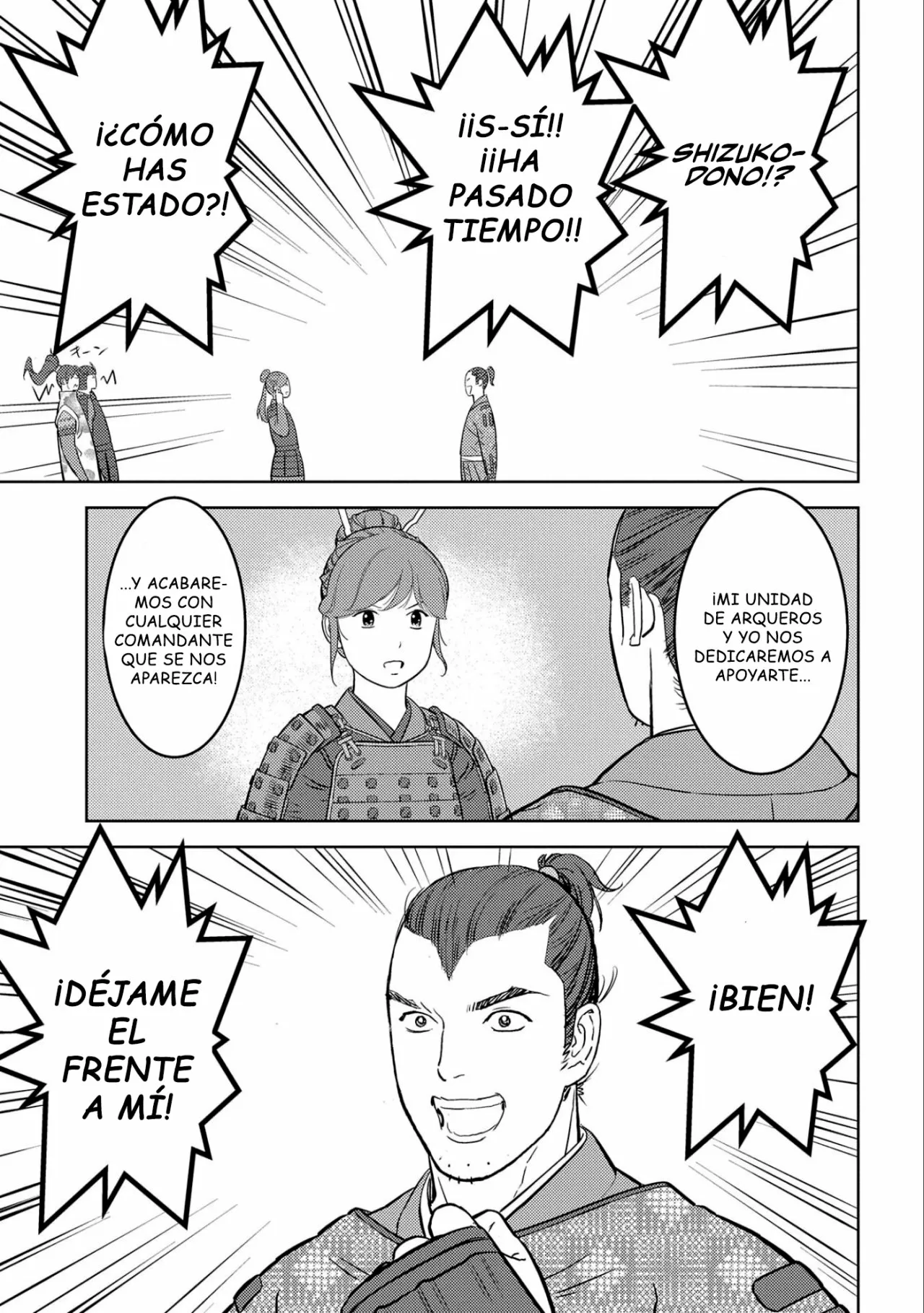 Sengoku Komachi Kuroutan: Noukou Giga Capítulo 54 - Page 25