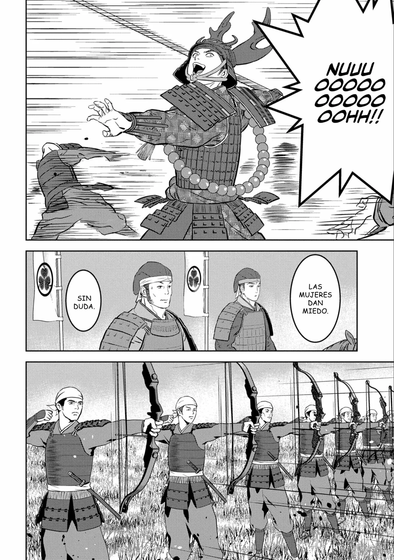 Sengoku Komachi Kuroutan: Noukou Giga Capítulo 54 - Page 26