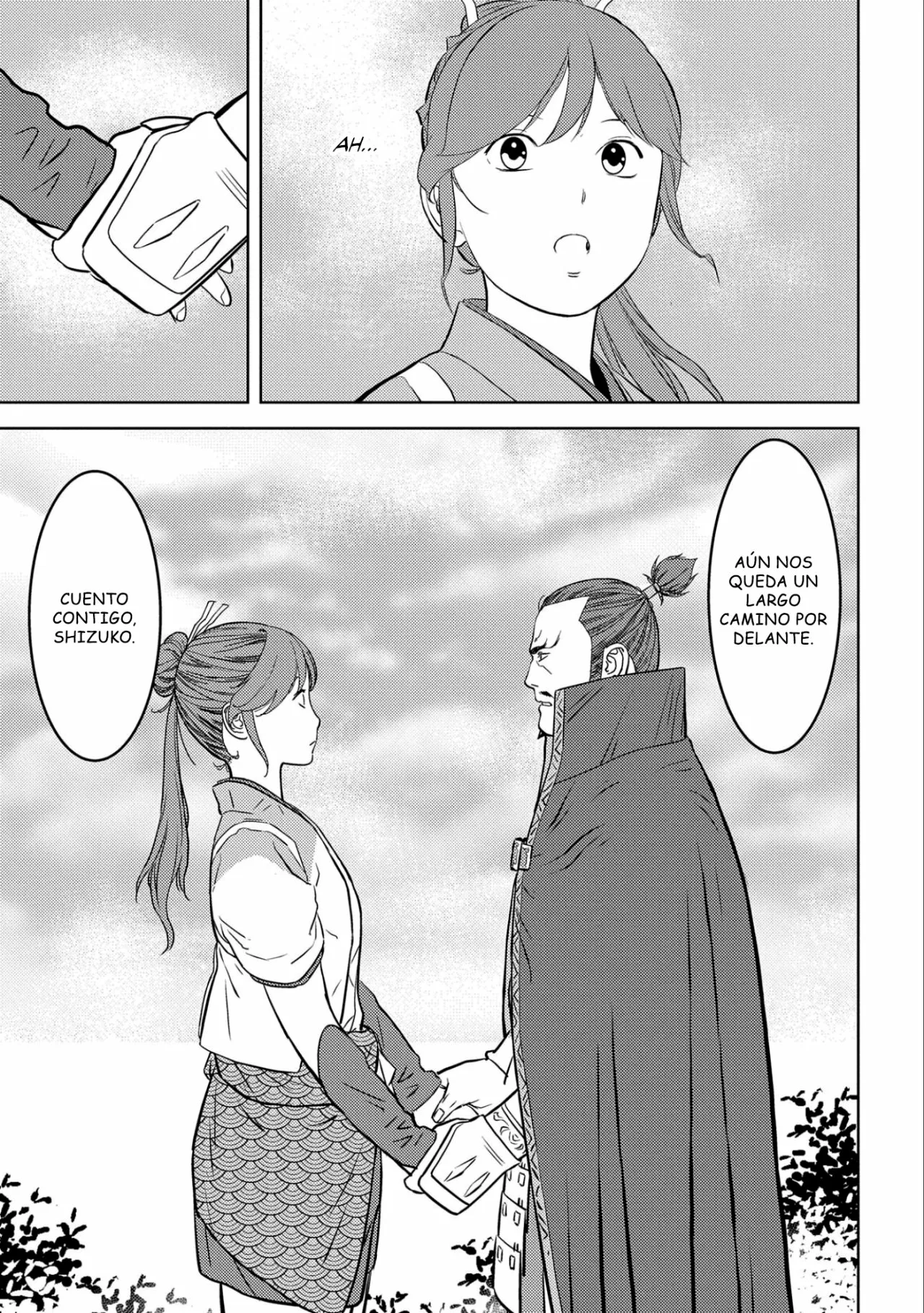 Sengoku Komachi Kuroutan: Noukou Giga Capítulo 54 - Page 37