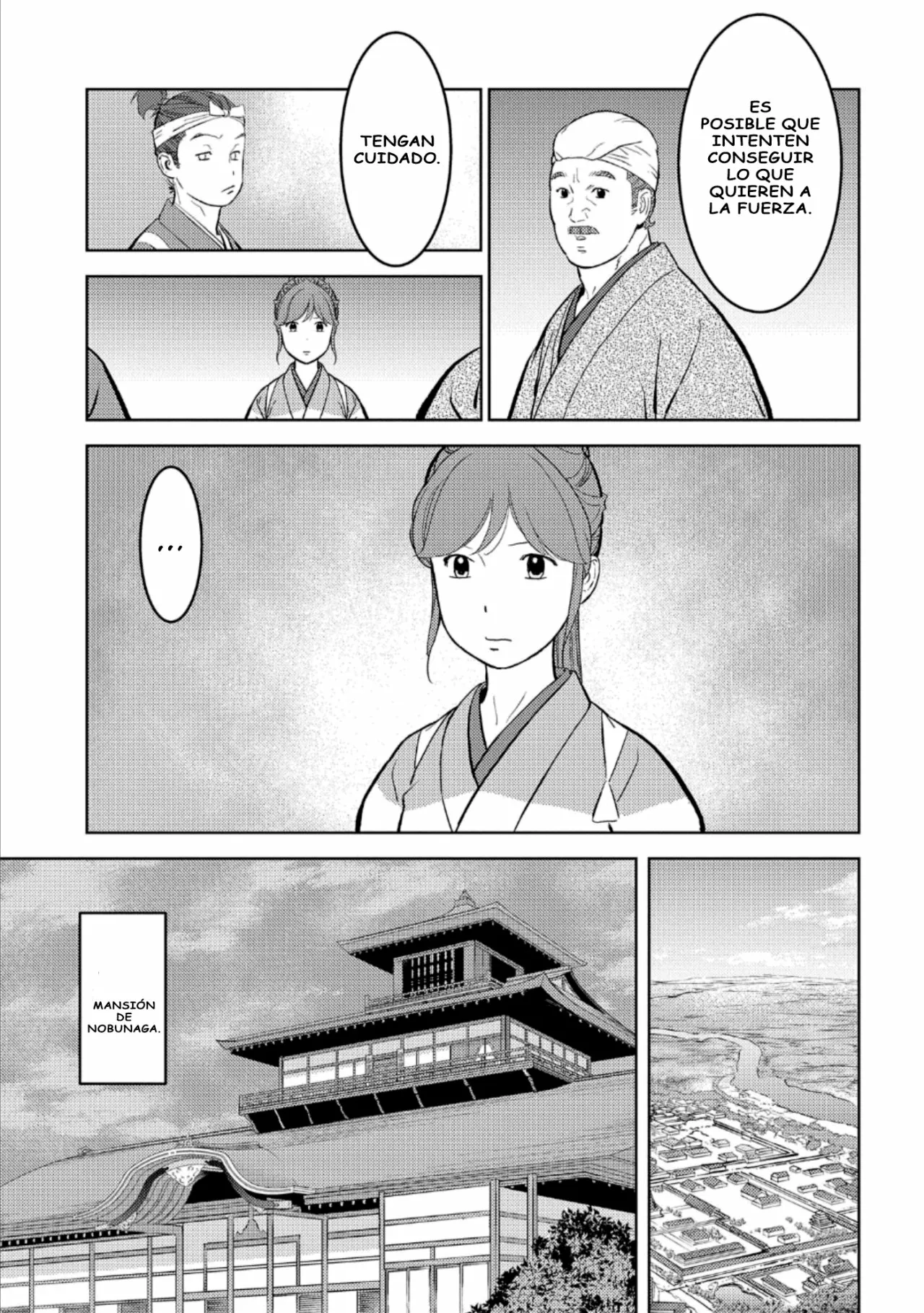 Sengoku Komachi Kuroutan: Noukou Giga Capítulo 55 - Page 10