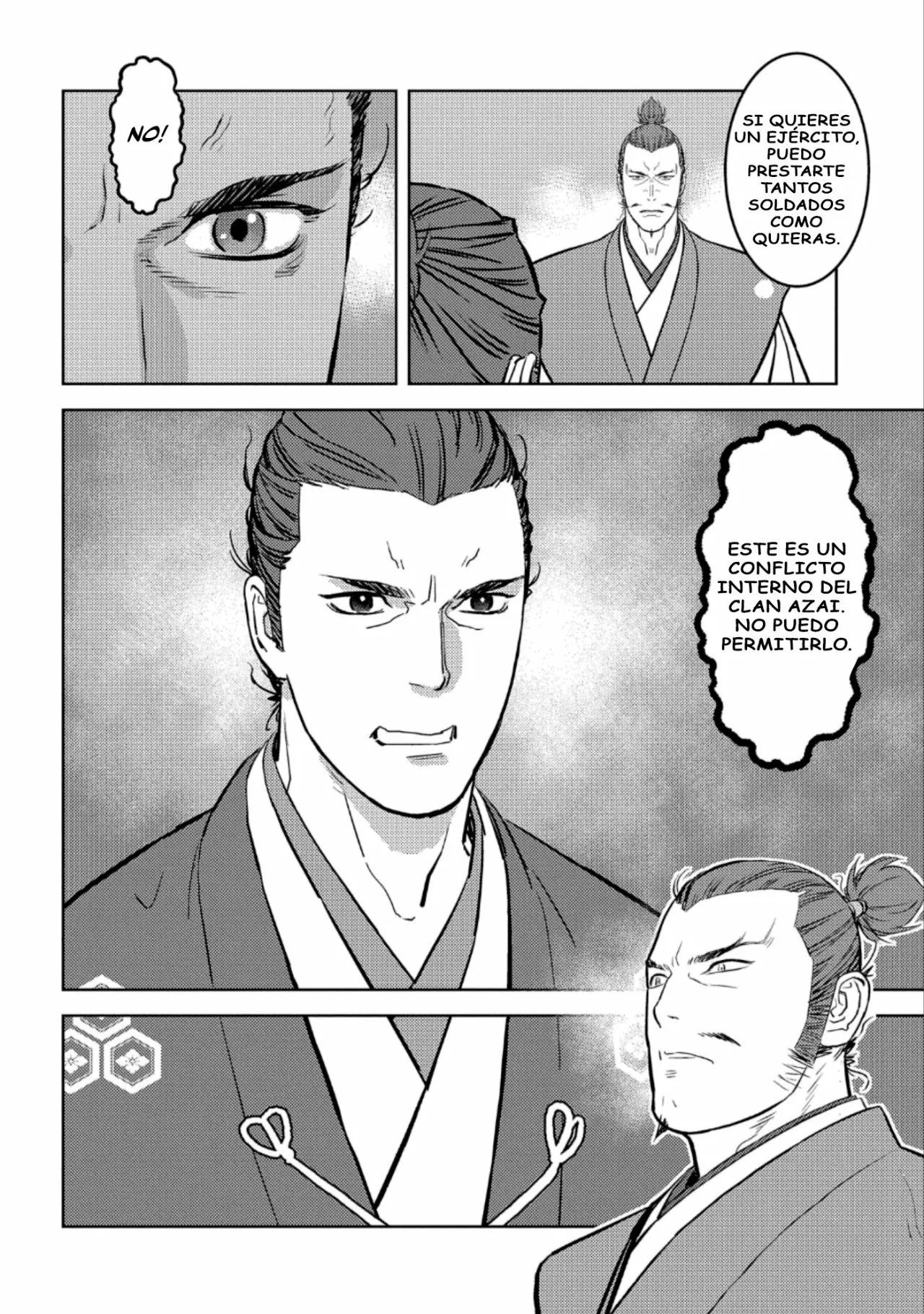 Sengoku Komachi Kuroutan: Noukou Giga Capítulo 55 - Page 13