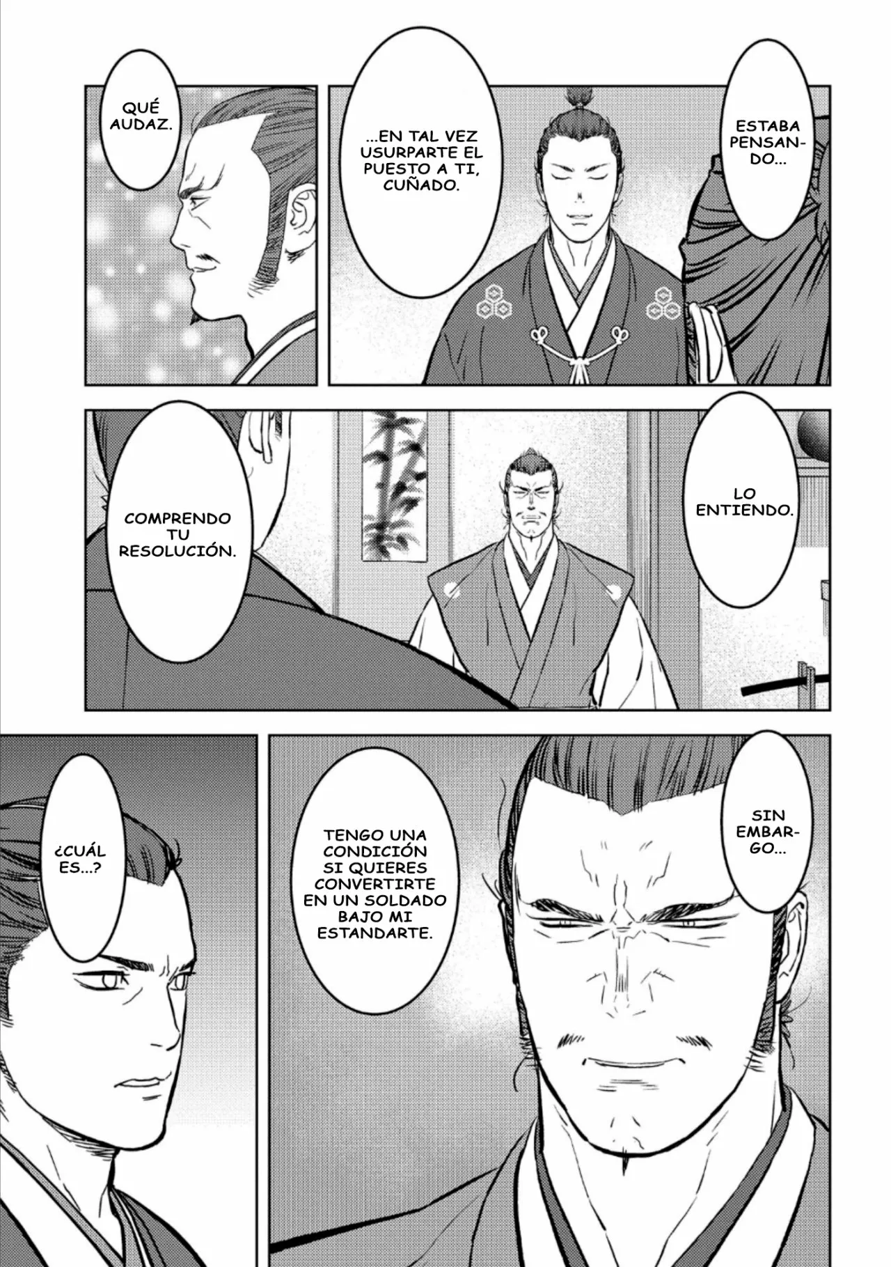 Sengoku Komachi Kuroutan: Noukou Giga Capítulo 55 - Page 16