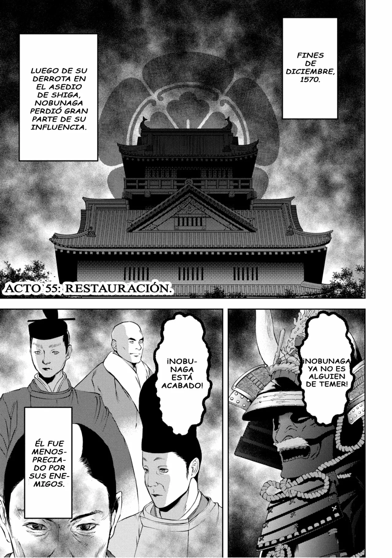 Sengoku Komachi Kuroutan: Noukou Giga Capítulo 55 - Page 2