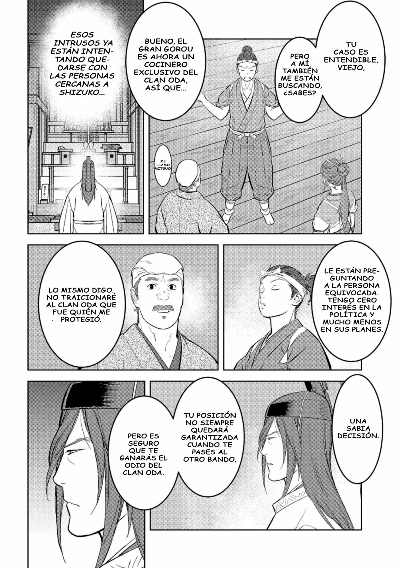 Sengoku Komachi Kuroutan: Noukou Giga Capítulo 55 - Page 9