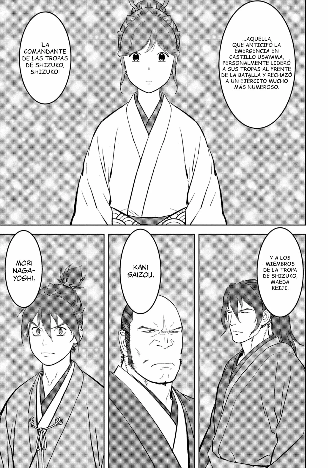 Sengoku Komachi Kuroutan: Noukou Giga Capítulo 56 - Page 19