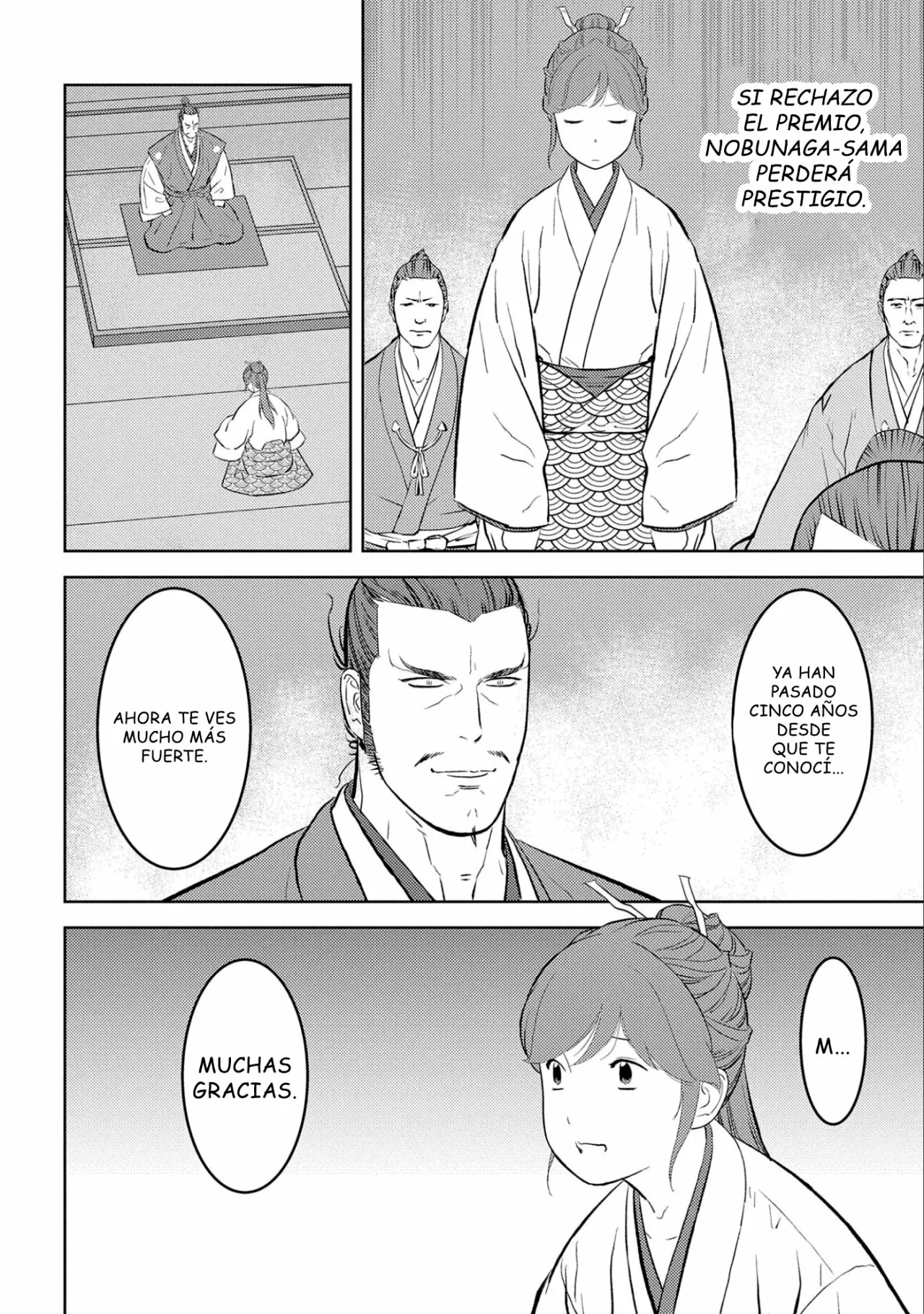 Sengoku Komachi Kuroutan: Noukou Giga Capítulo 56 - Page 22