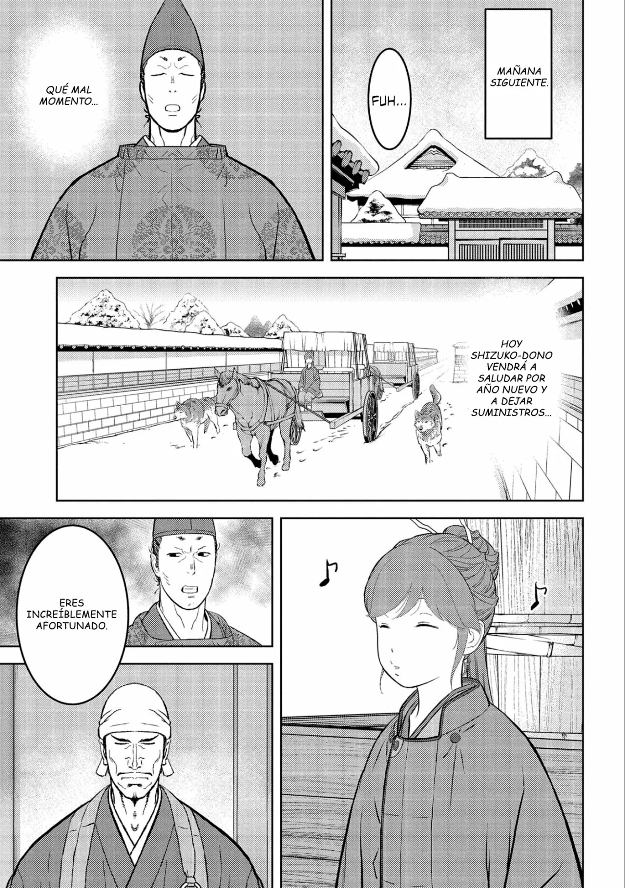 Sengoku Komachi Kuroutan: Noukou Giga Capítulo 56 - Page 5