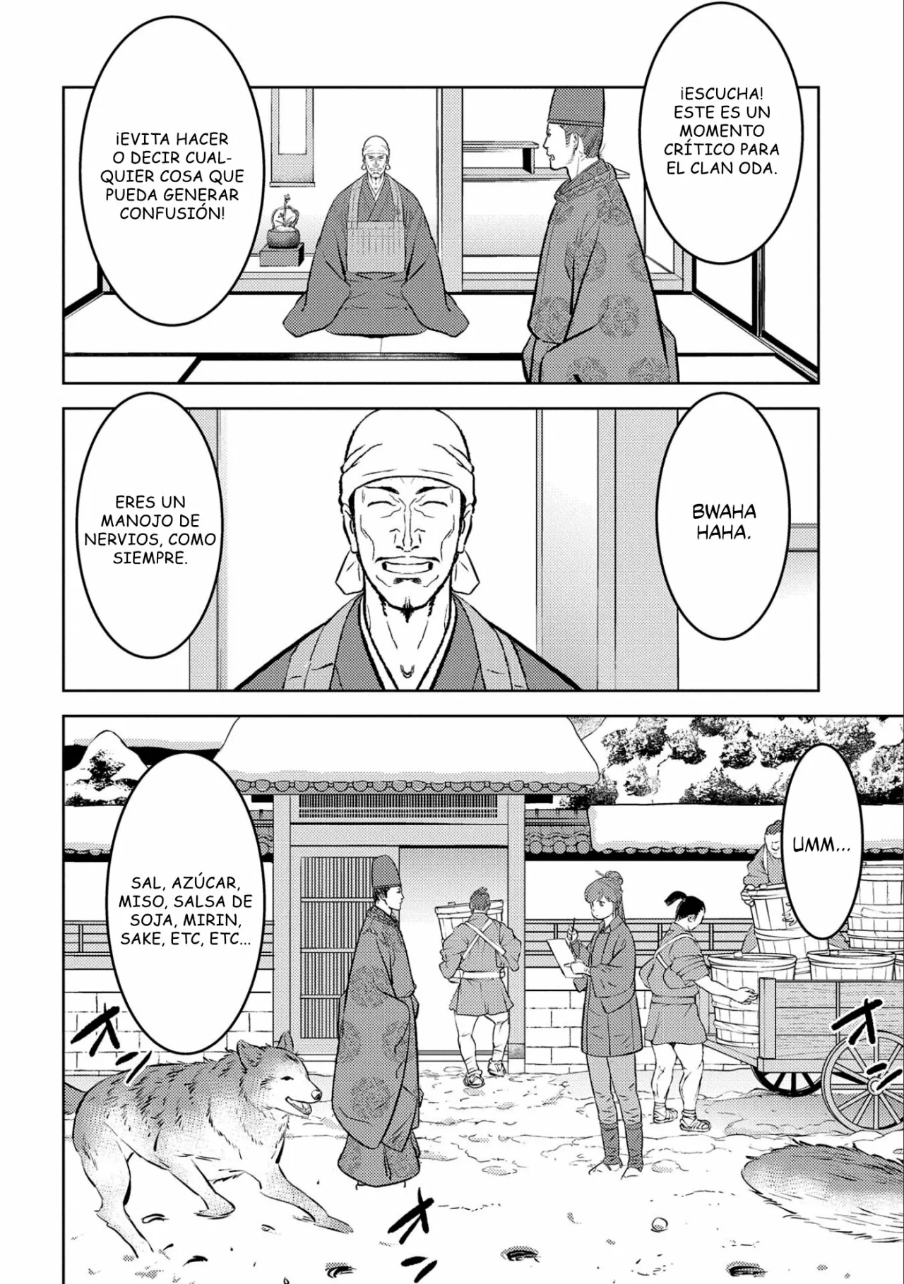 Sengoku Komachi Kuroutan: Noukou Giga Capítulo 56 - Page 6