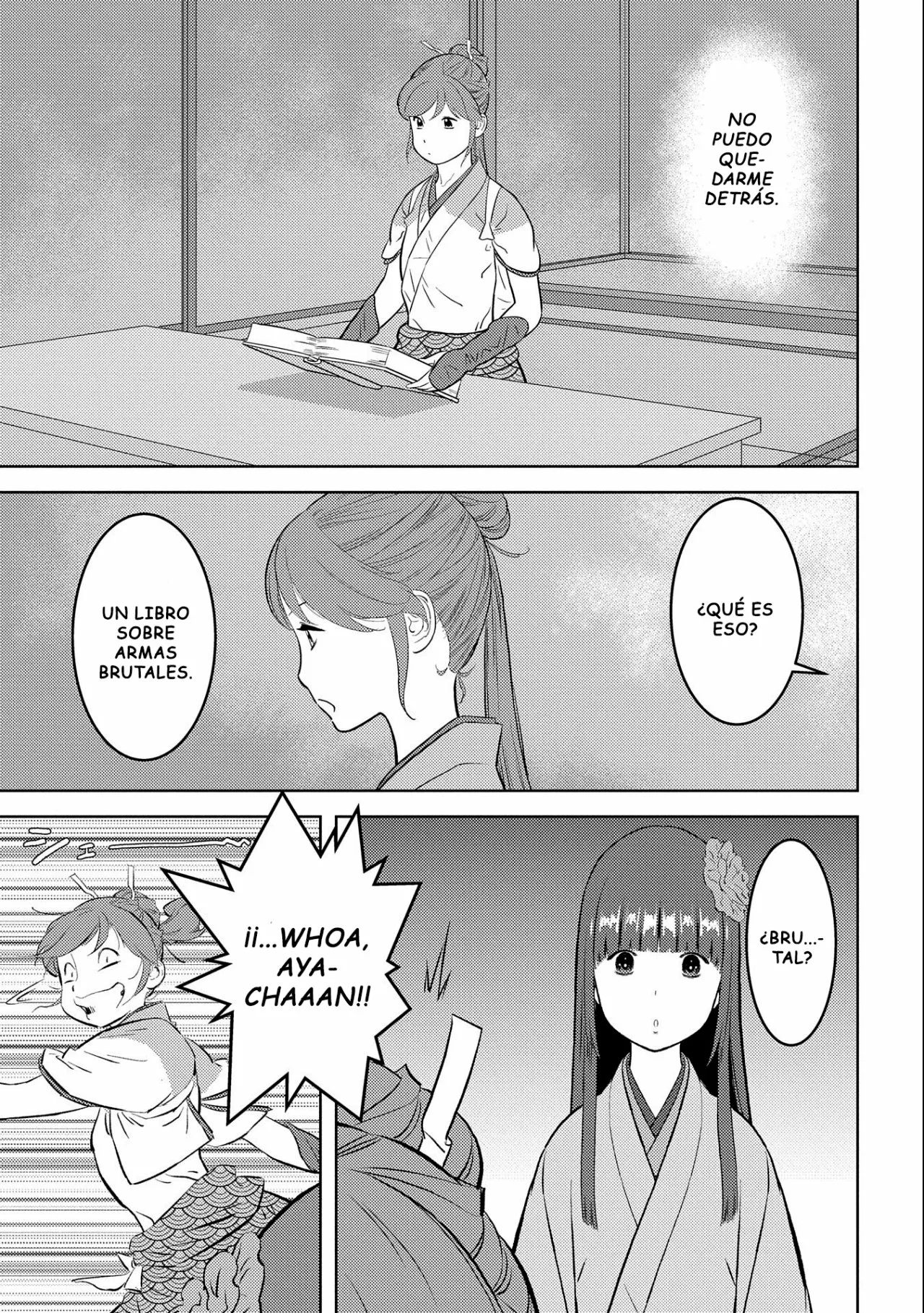 Sengoku Komachi Kuroutan: Noukou Giga Capítulo 58 - Page 26