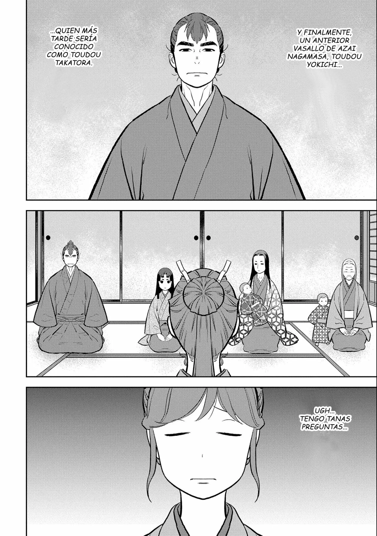 Sengoku Komachi Kuroutan: Noukou Giga Capítulo 59 - Page 5