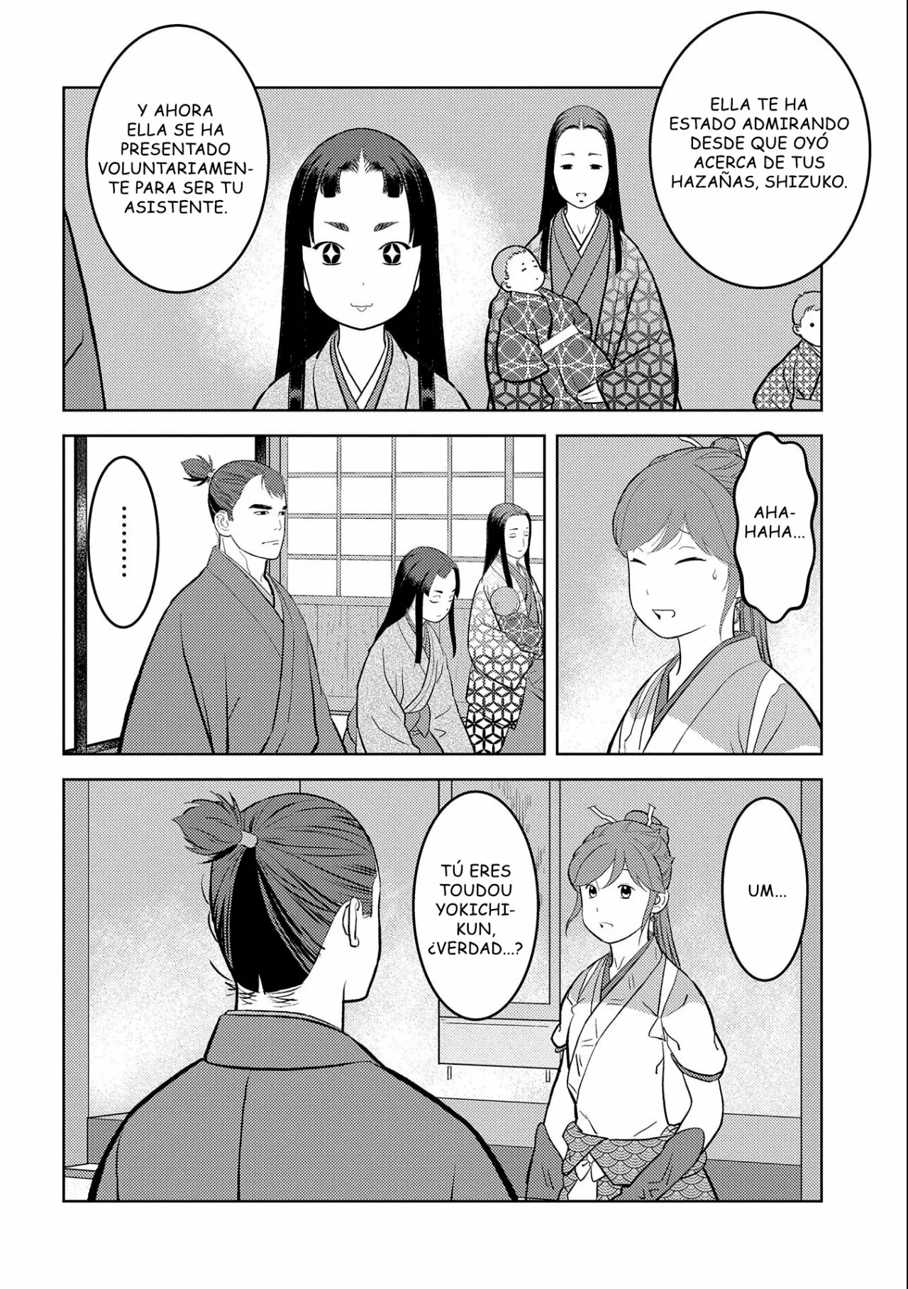 Sengoku Komachi Kuroutan: Noukou Giga Capítulo 59 - Page 7