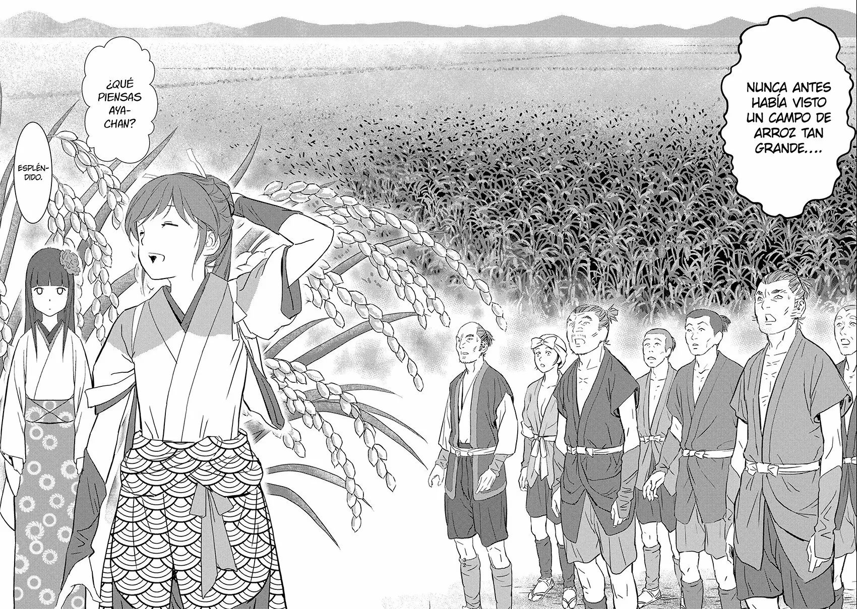 Sengoku Komachi Kuroutan: Noukou Giga Capítulo 6 - Page 35