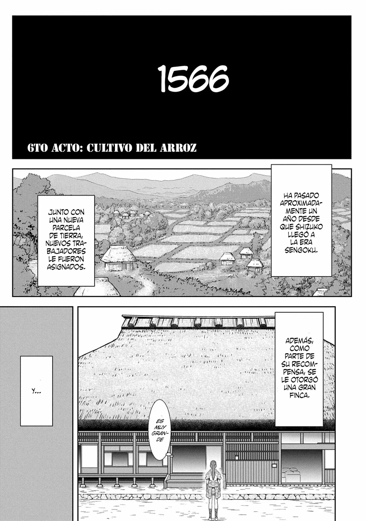 Sengoku Komachi Kuroutan: Noukou Giga Capítulo 6 - Page 5