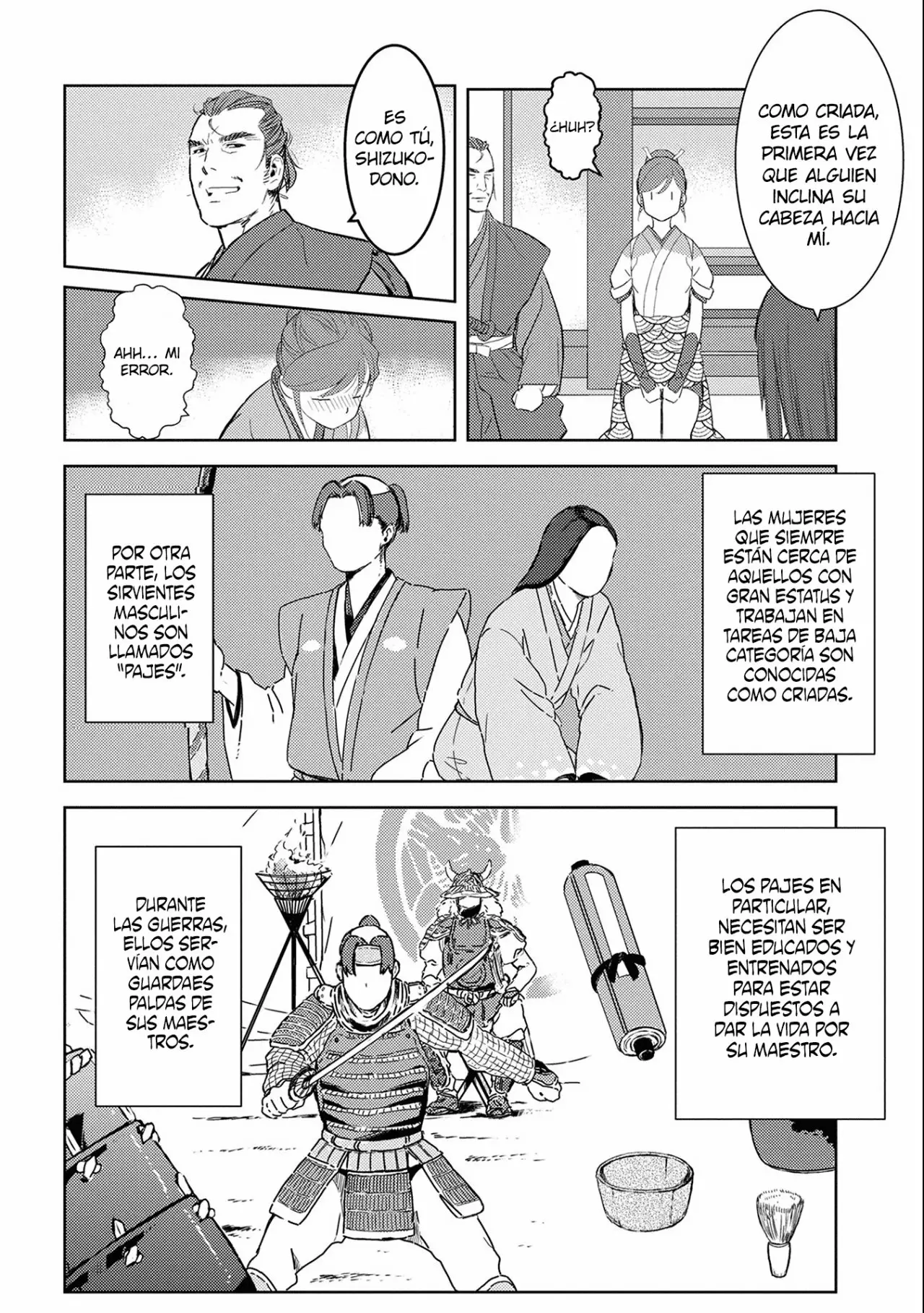 Sengoku Komachi Kuroutan: Noukou Giga Capítulo 6 - Page 8