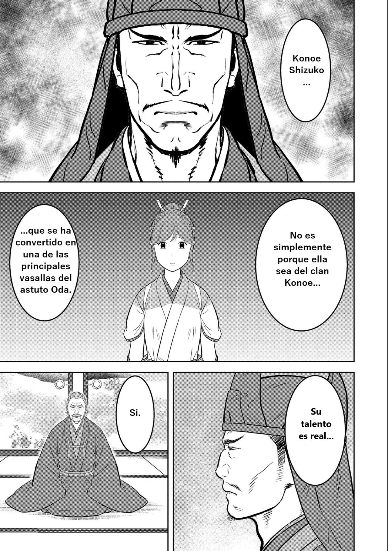 Sengoku Komachi Kuroutan: Noukou Giga Capítulo 60 - Page 22