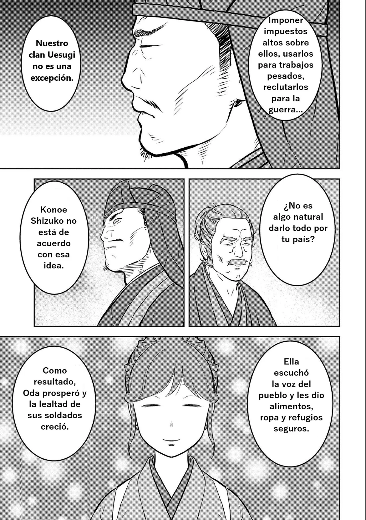 Sengoku Komachi Kuroutan: Noukou Giga Capítulo 60 - Page 26