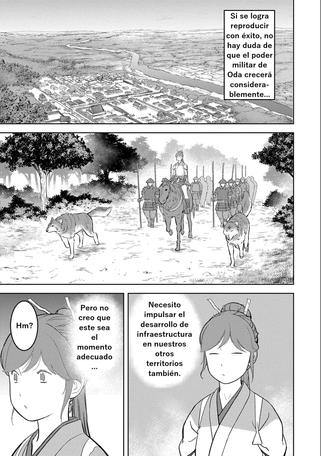 Sengoku Komachi Kuroutan: Noukou Giga Capítulo 60 - Page 4