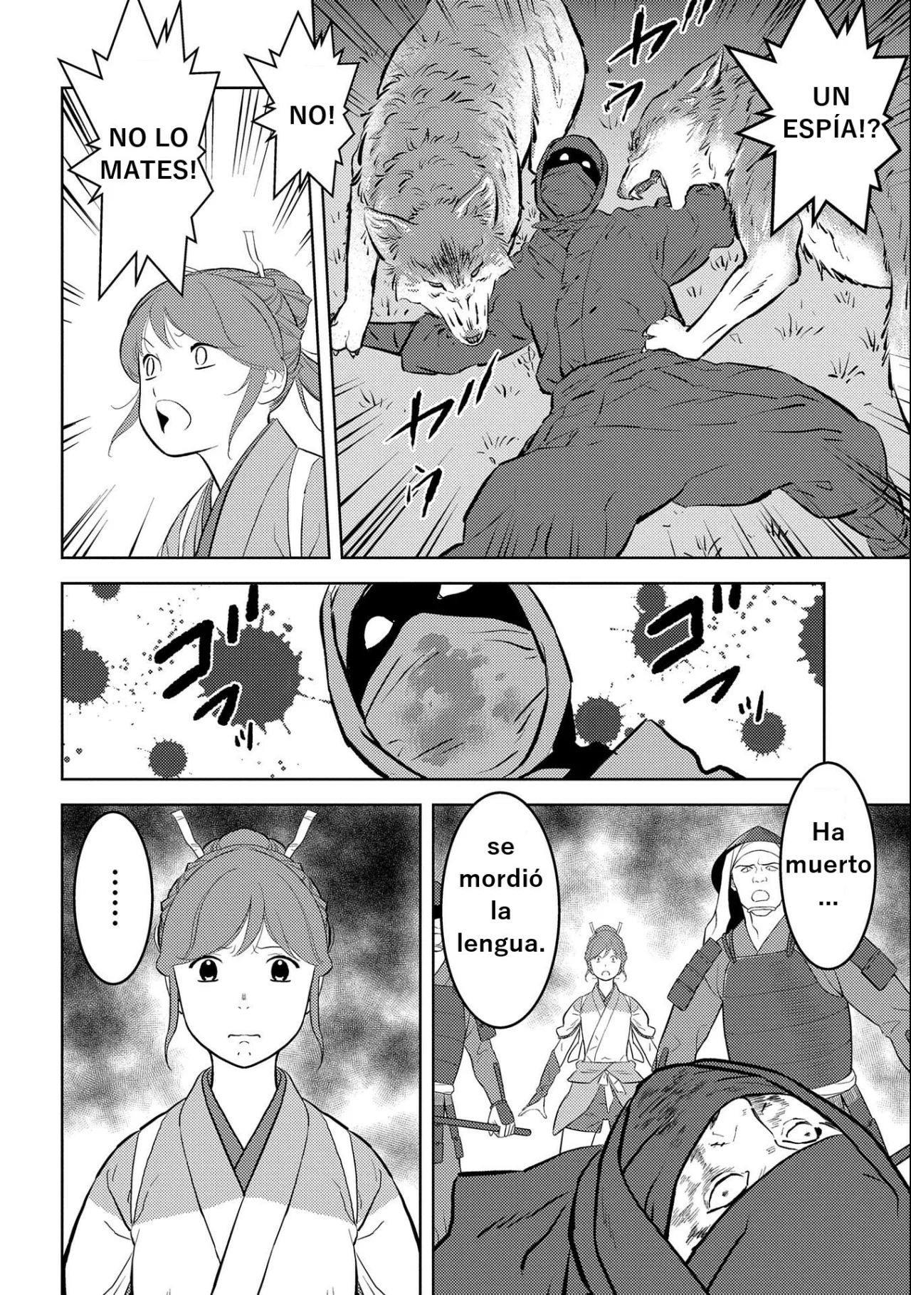 Sengoku Komachi Kuroutan: Noukou Giga Capítulo 60 - Page 7