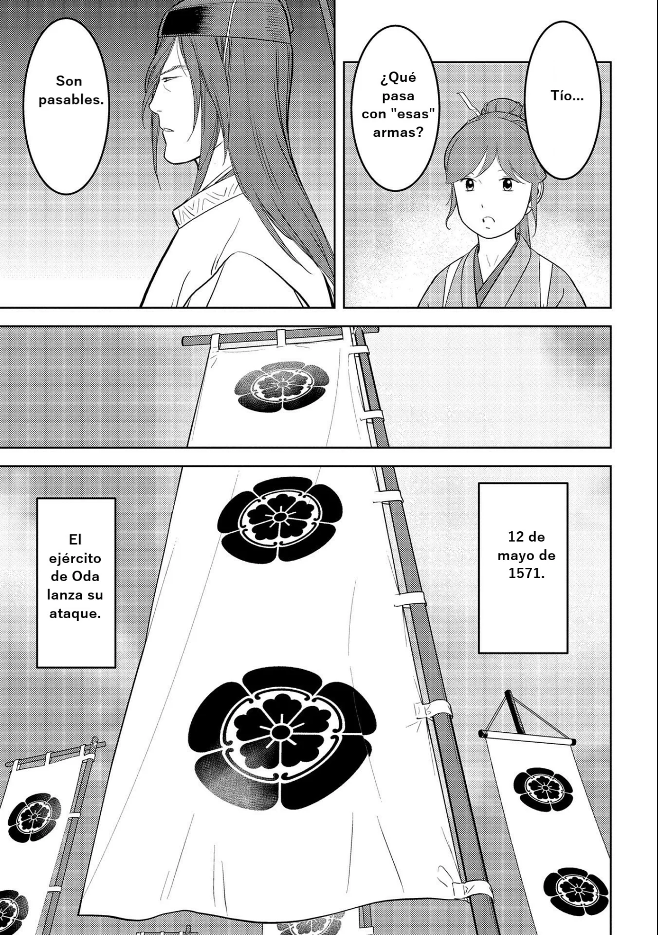 Sengoku Komachi Kuroutan: Noukou Giga Capítulo 62 - Page 6