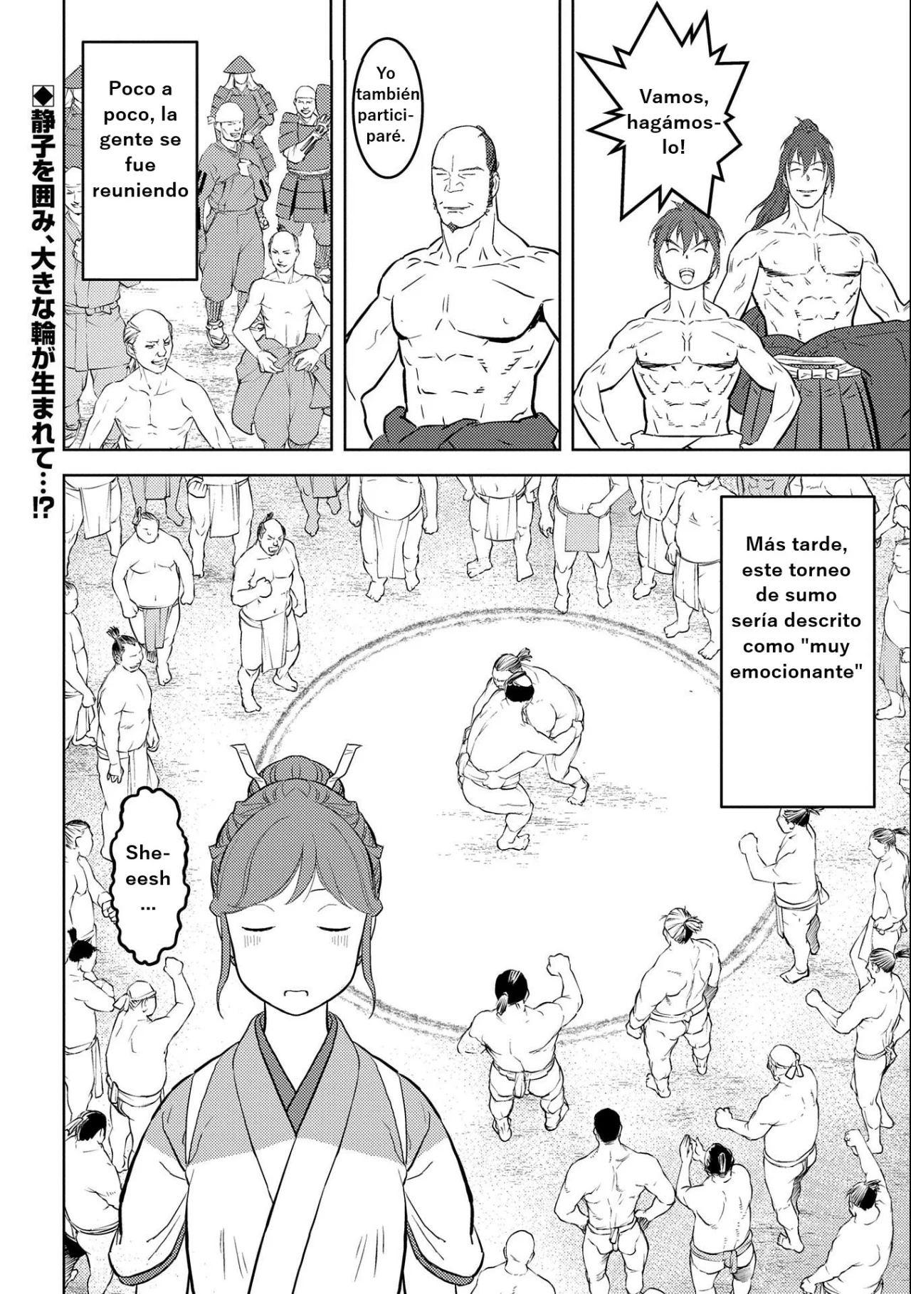 Sengoku Komachi Kuroutan: Noukou Giga Capítulo 63 - Page 33