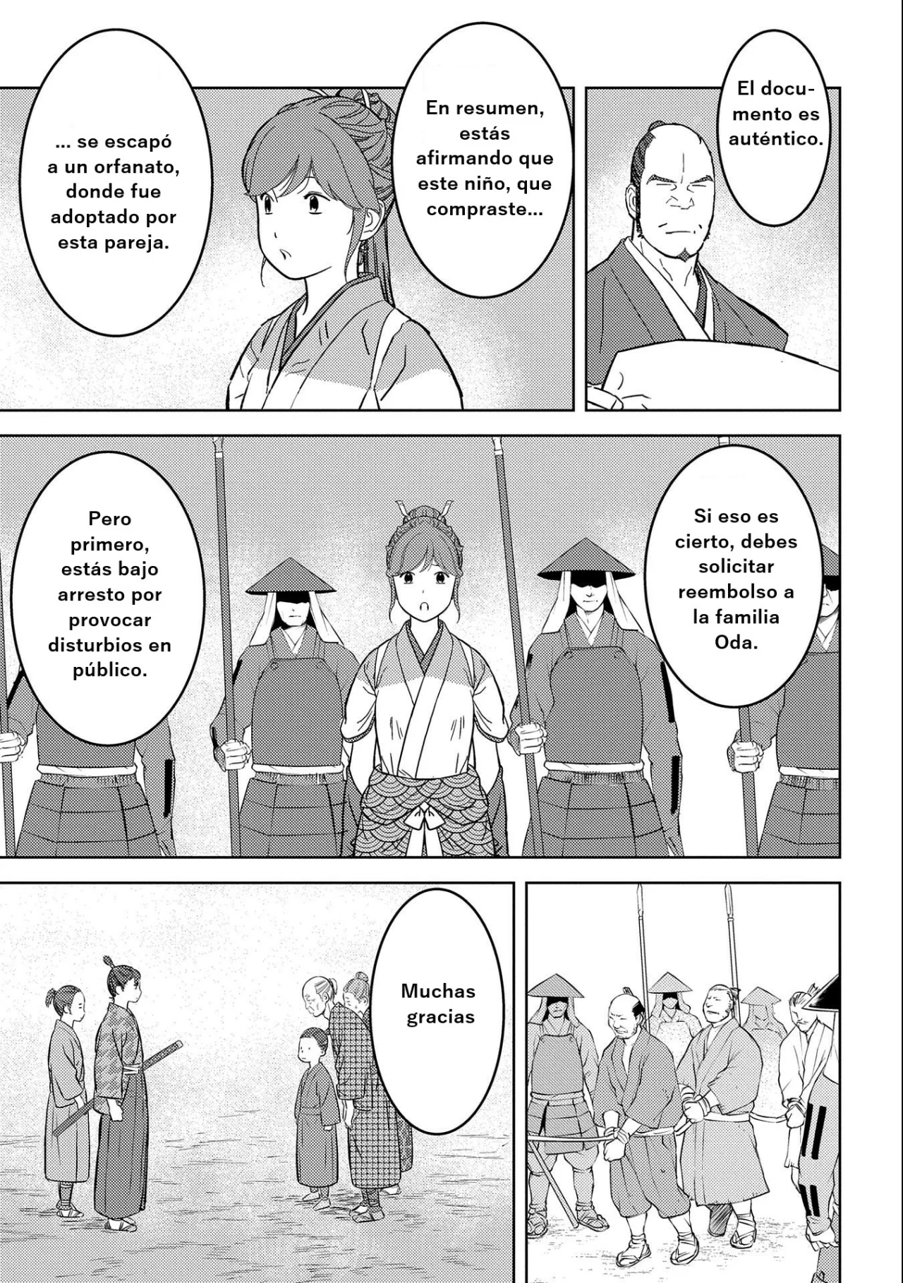 Sengoku Komachi Kuroutan: Noukou Giga Capítulo 63 - Page 6