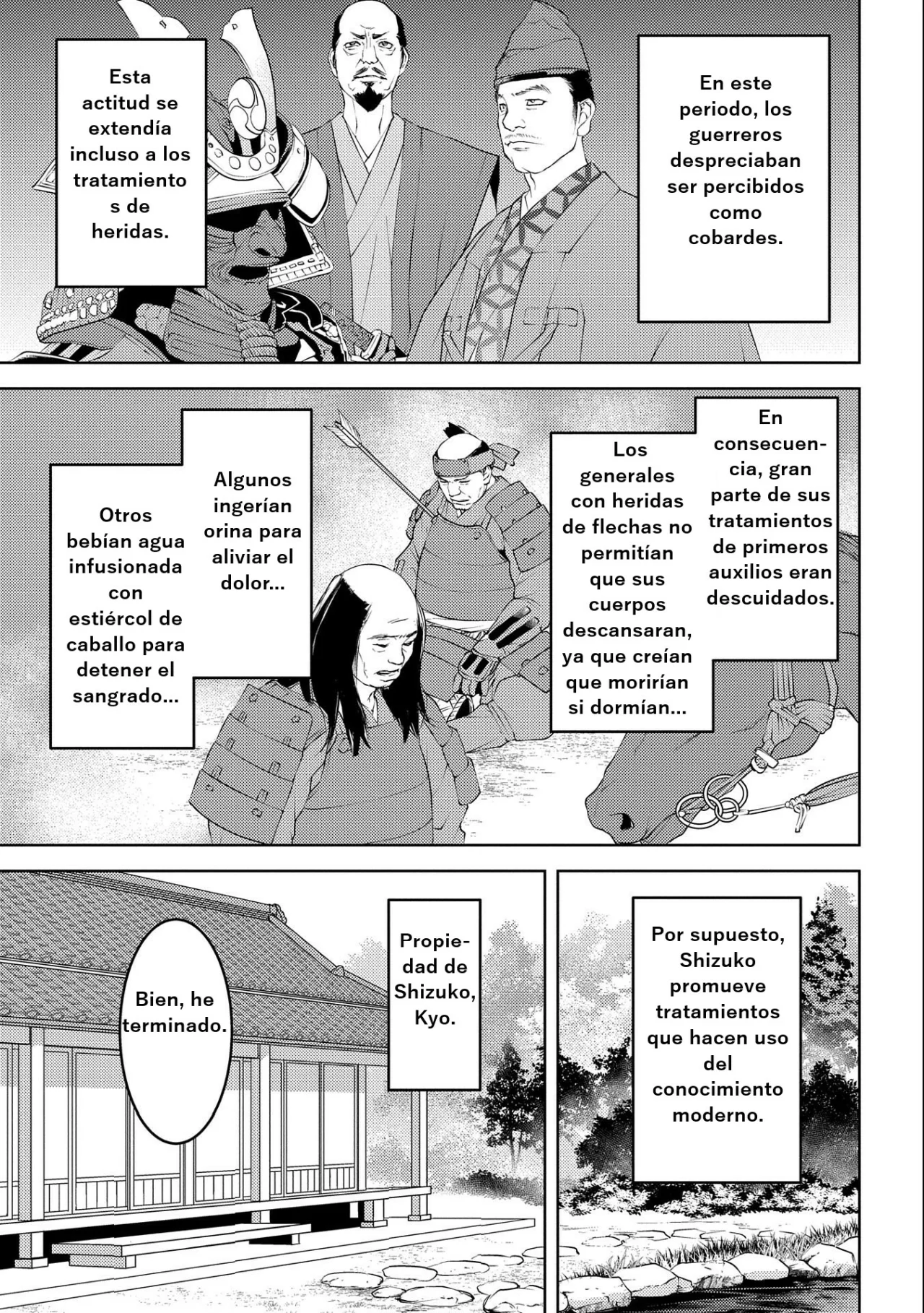 Sengoku Komachi Kuroutan: Noukou Giga Capítulo 63 - Page 8