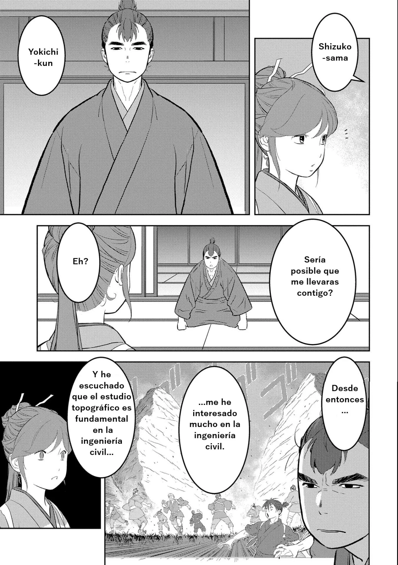 Sengoku Komachi Kuroutan: Noukou Giga Capítulo 64 - Page 12