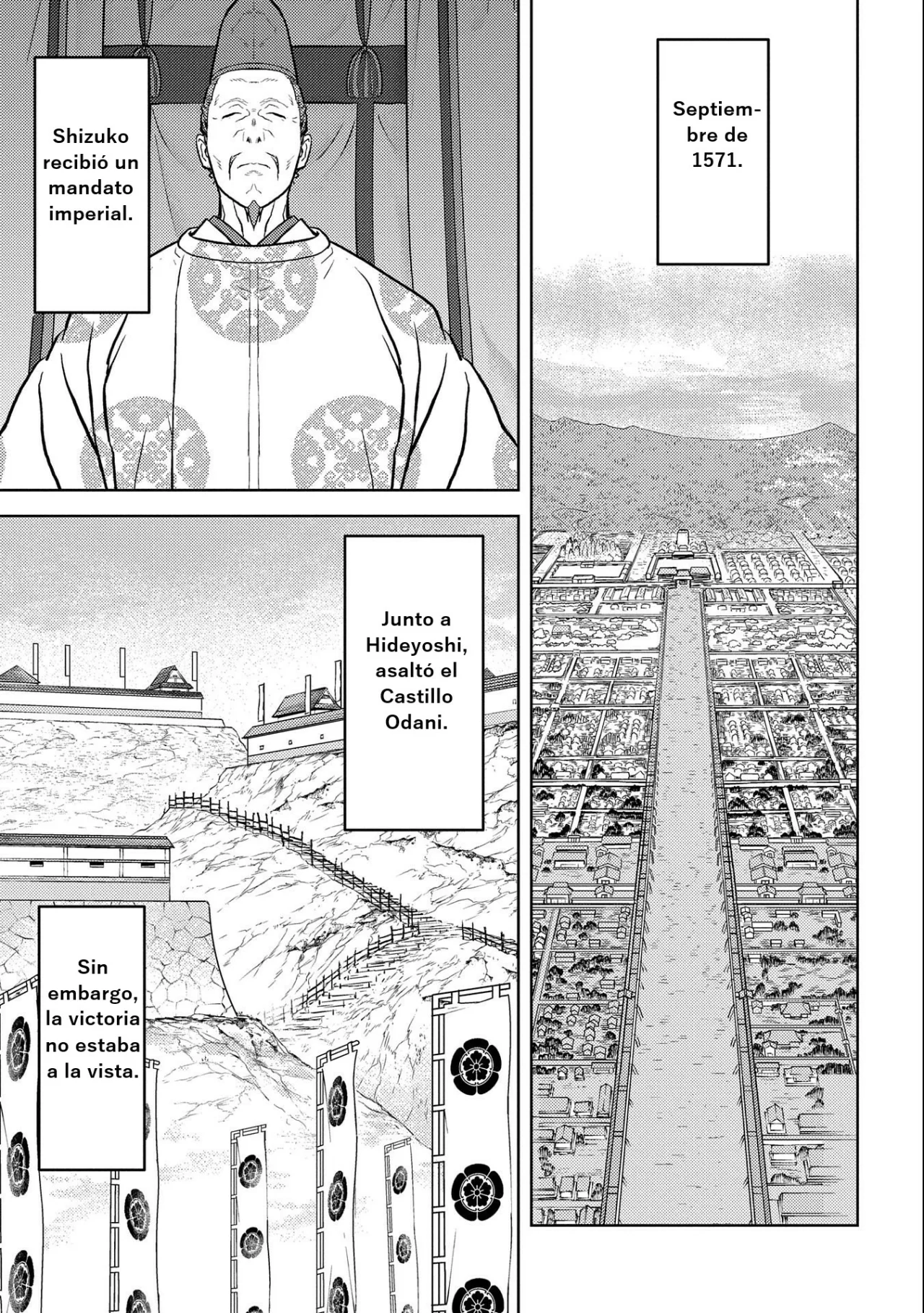 Sengoku Komachi Kuroutan: Noukou Giga Capítulo 64 - Page 14