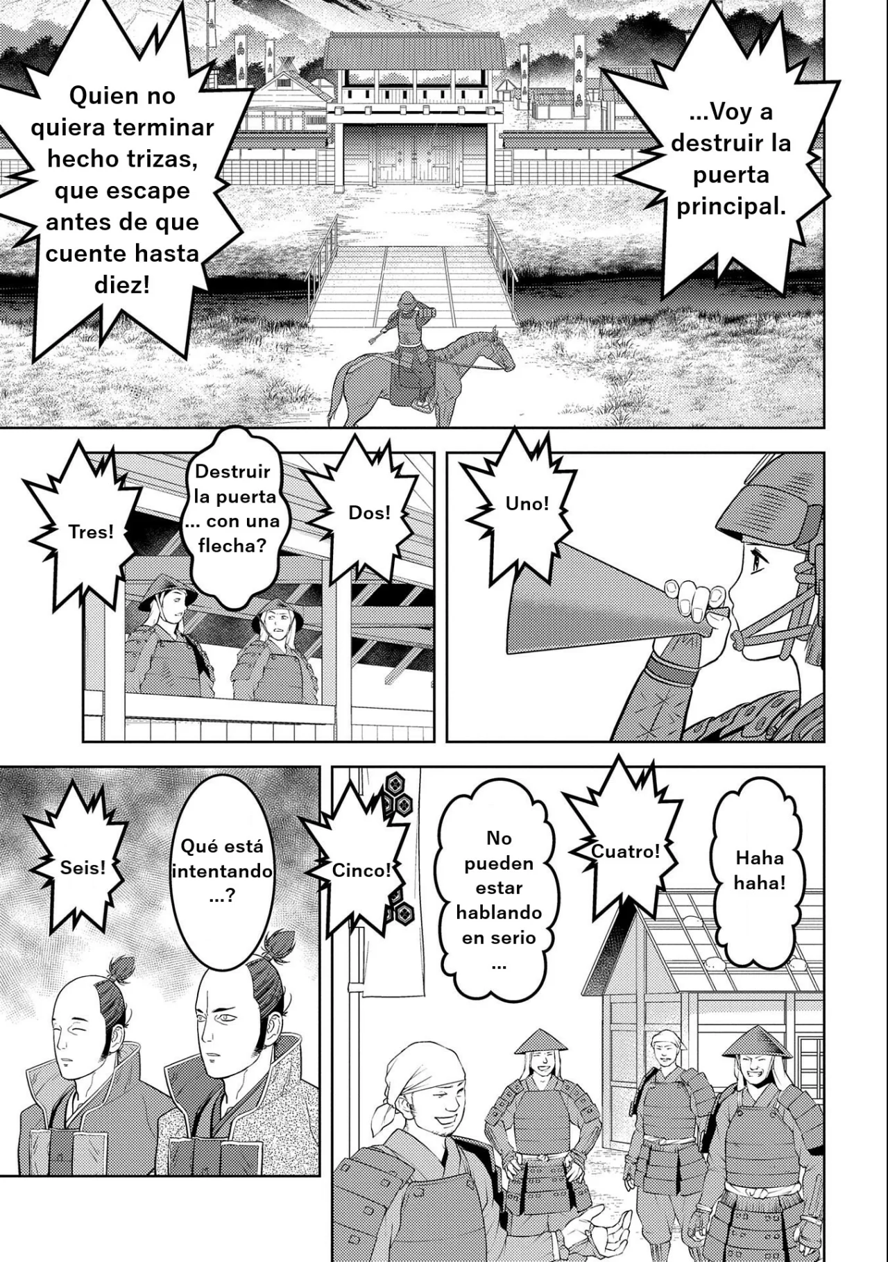 Sengoku Komachi Kuroutan: Noukou Giga Capítulo 65 - Page 10