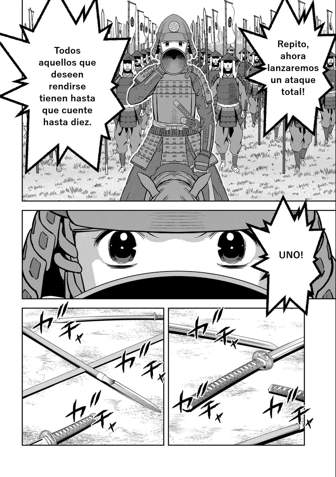 Sengoku Komachi Kuroutan: Noukou Giga Capítulo 65 - Page 17