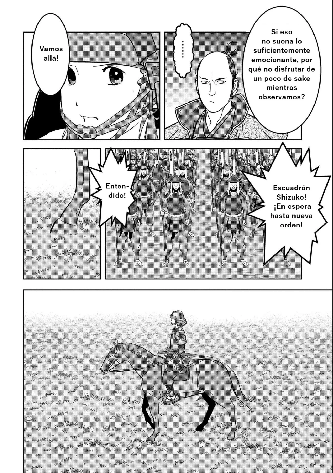 Sengoku Komachi Kuroutan: Noukou Giga Capítulo 65 - Page 7