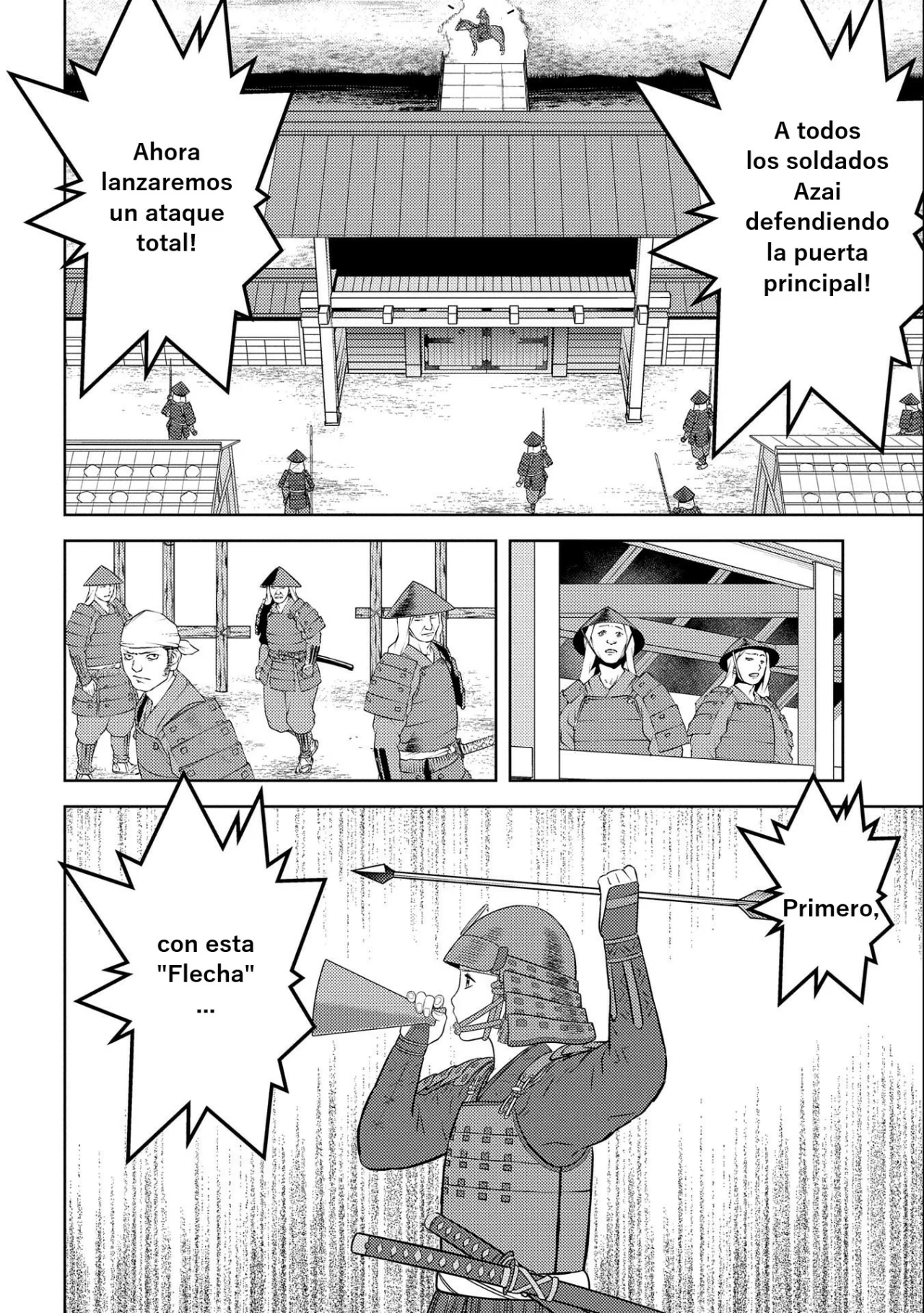 Sengoku Komachi Kuroutan: Noukou Giga Capítulo 65 - Page 9