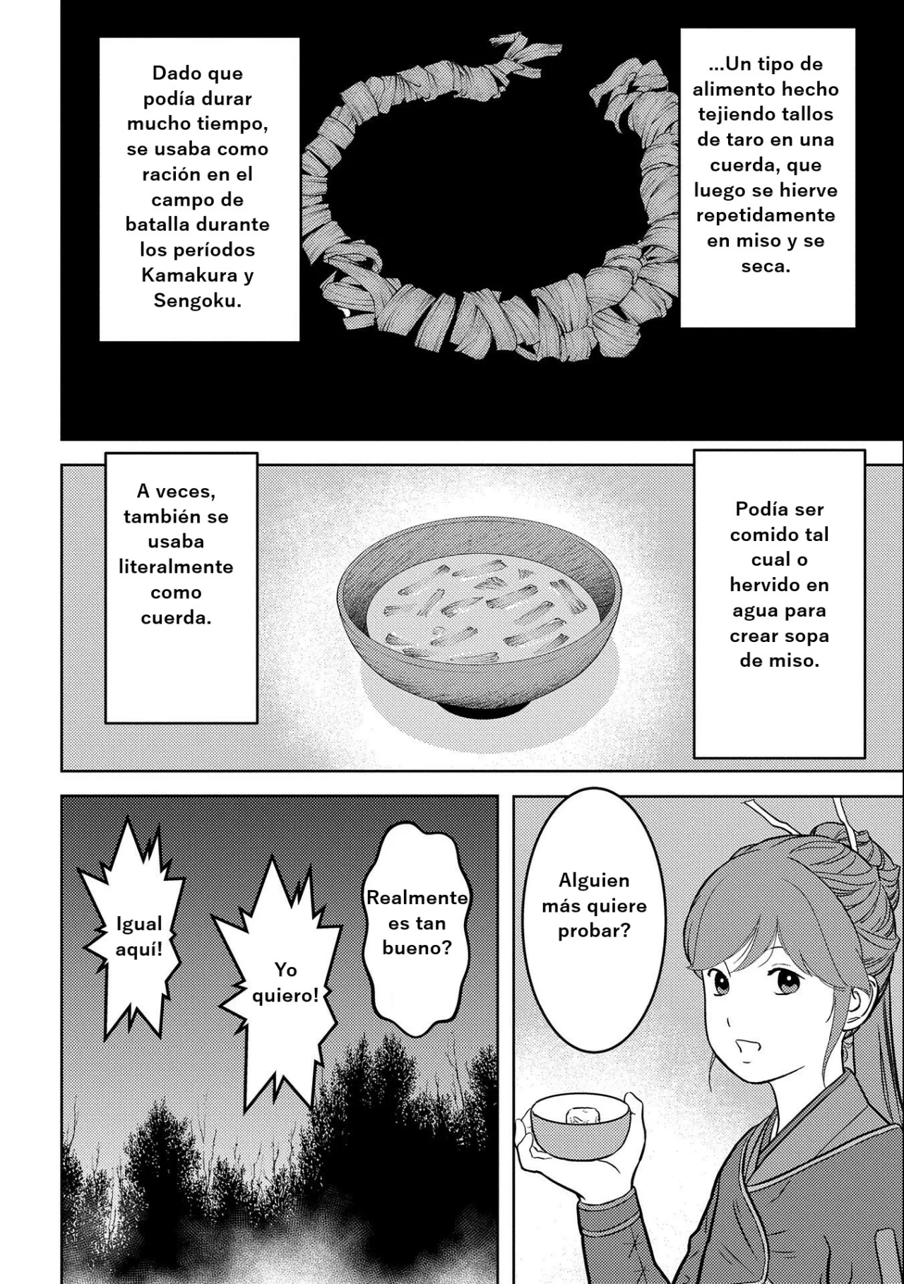 Sengoku Komachi Kuroutan: Noukou Giga Capítulo 66 - Page 24