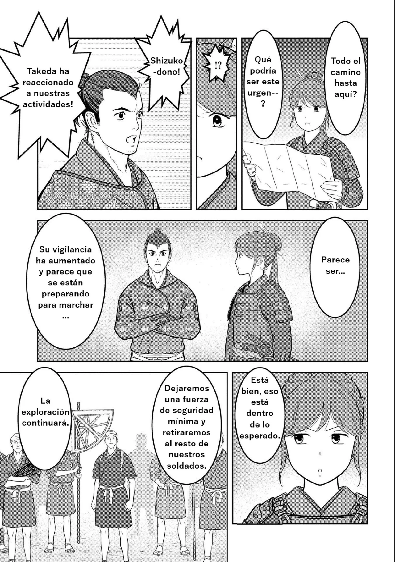 Sengoku Komachi Kuroutan: Noukou Giga Capítulo 66 - Page 29