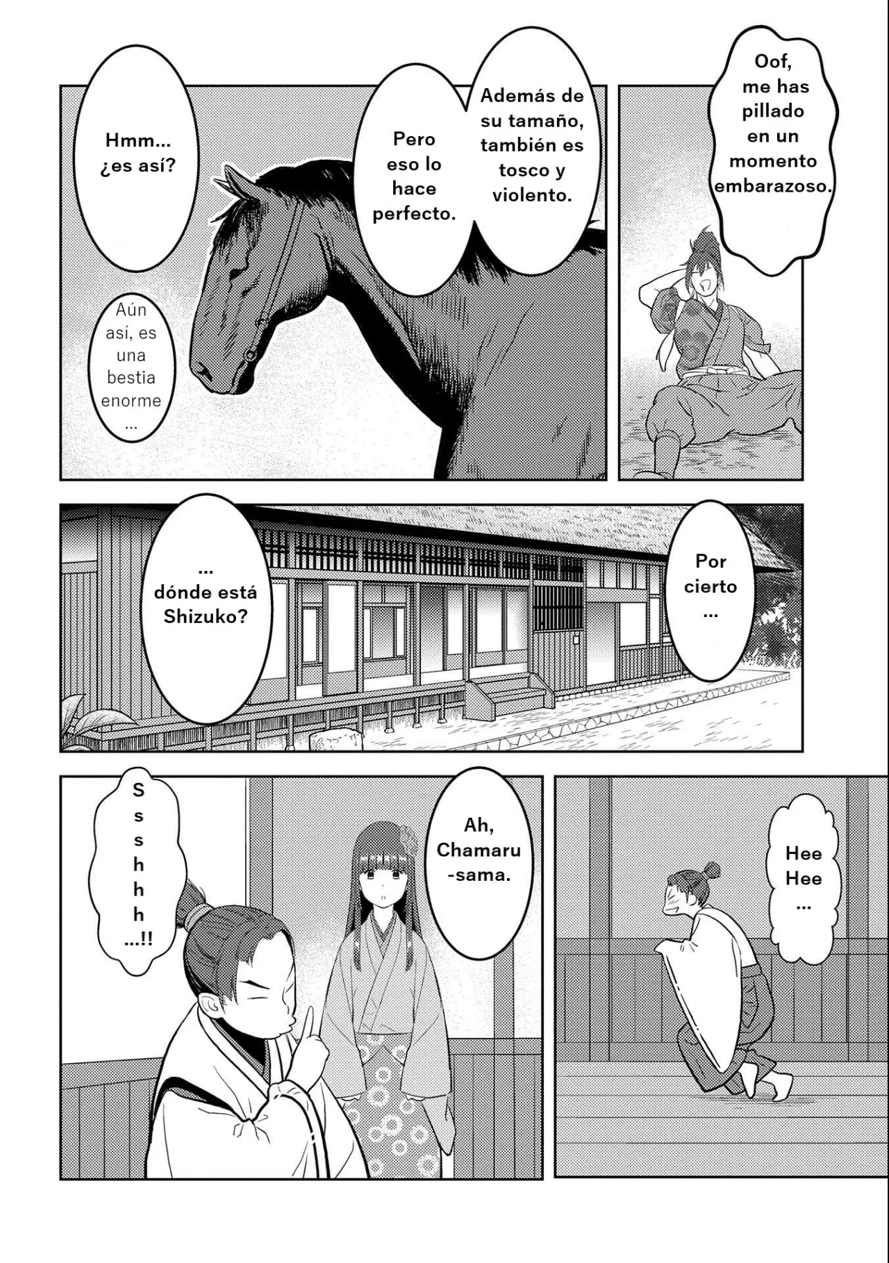 Sengoku Komachi Kuroutan: Noukou Giga Capítulo 66 - Page 32