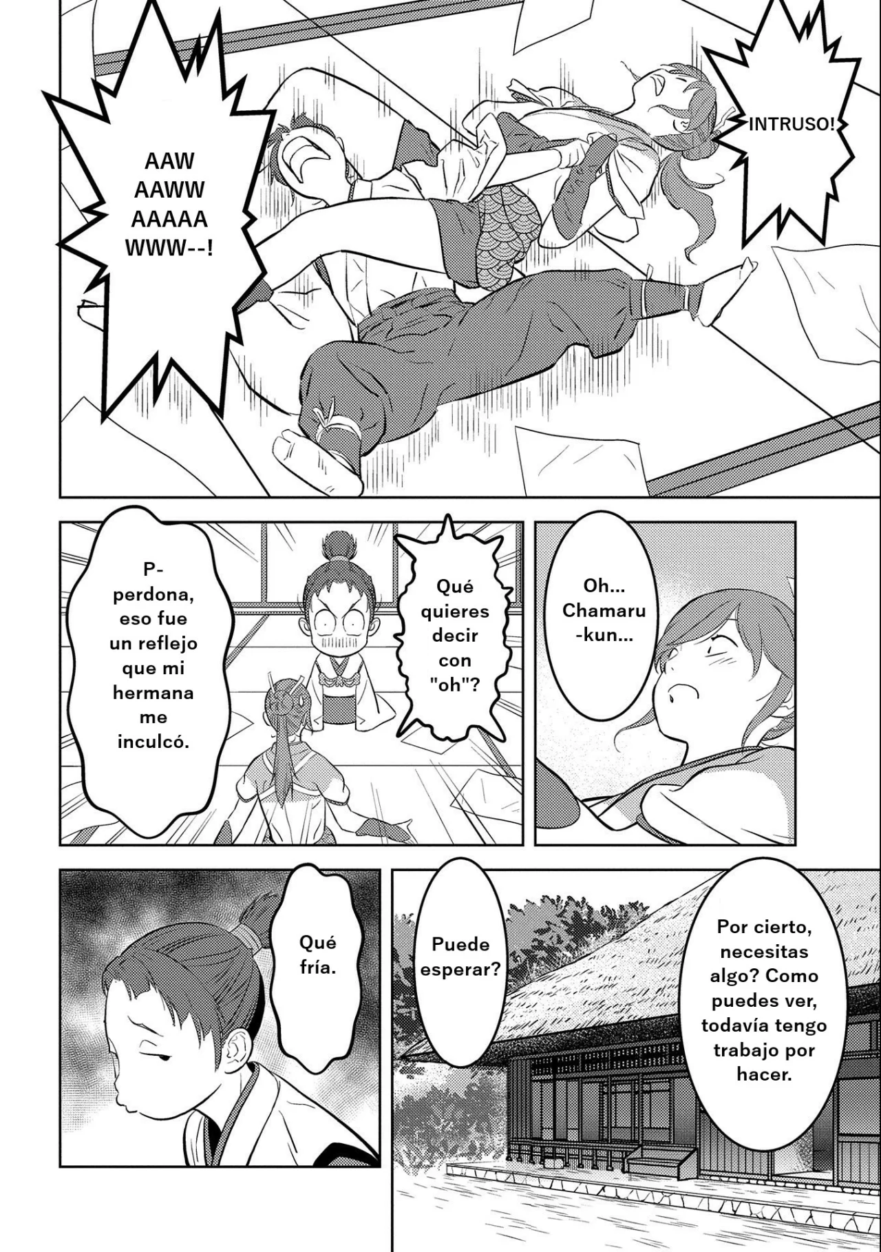 Sengoku Komachi Kuroutan: Noukou Giga Capítulo 66 - Page 34